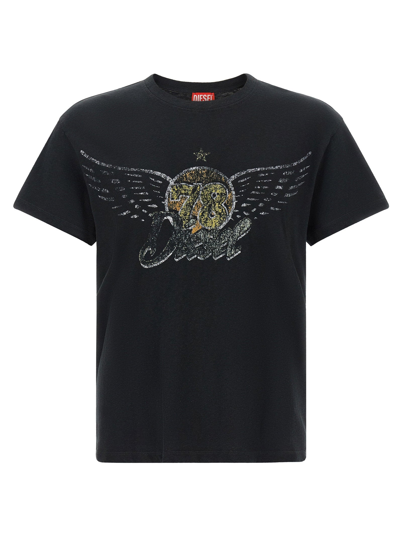 Diesel T-gerio-a T-shirt – 80% cotton, 20% hemp