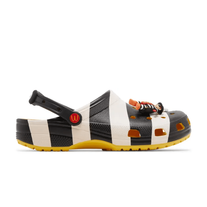 HYPE ELIXIR Crocs Classic Clog McDonald's Hamburglar