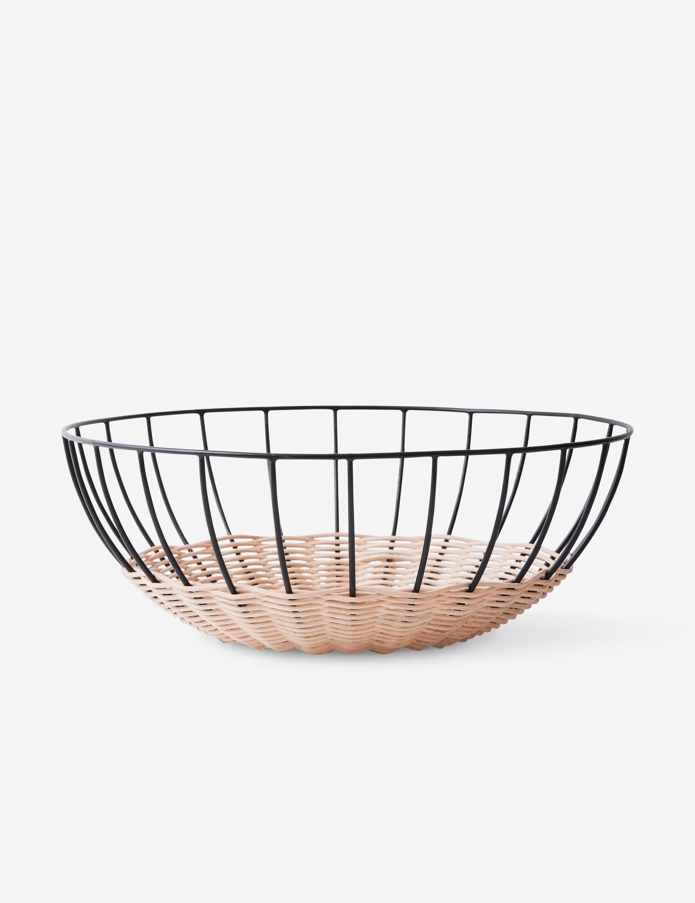 Lulu and Georgia Cabo Fruit Basket by Fleck – Black