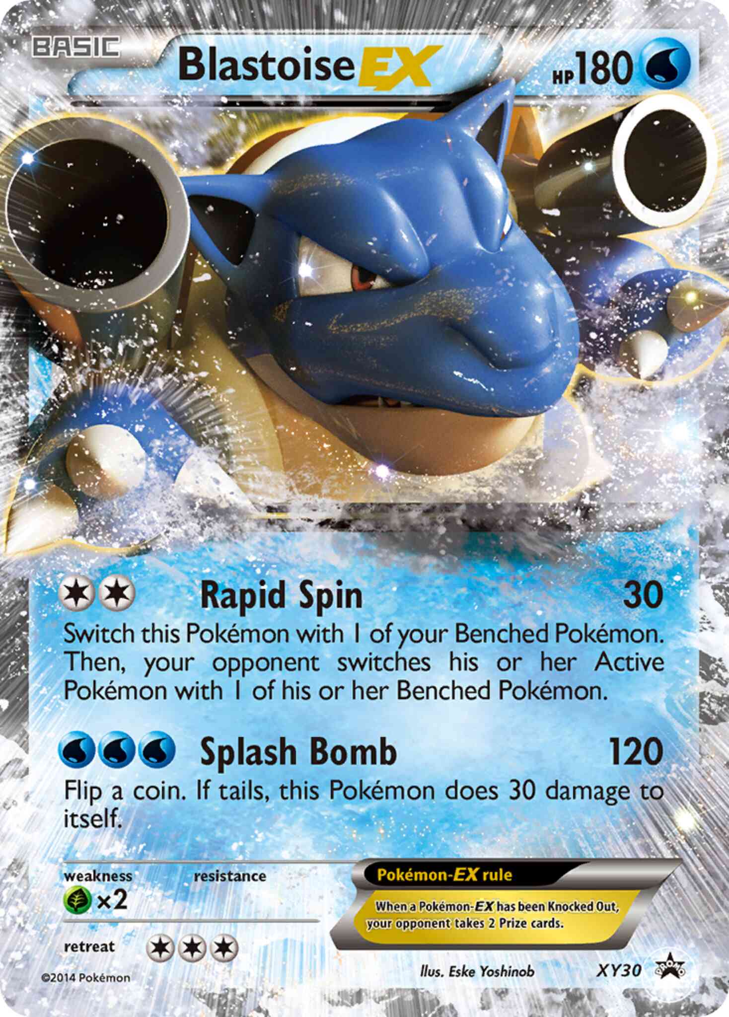Promo xyp-xy30 ultra – Pokémon Blastoise-EX - XY30 - Promo [xyp-XY30] [Ultra]