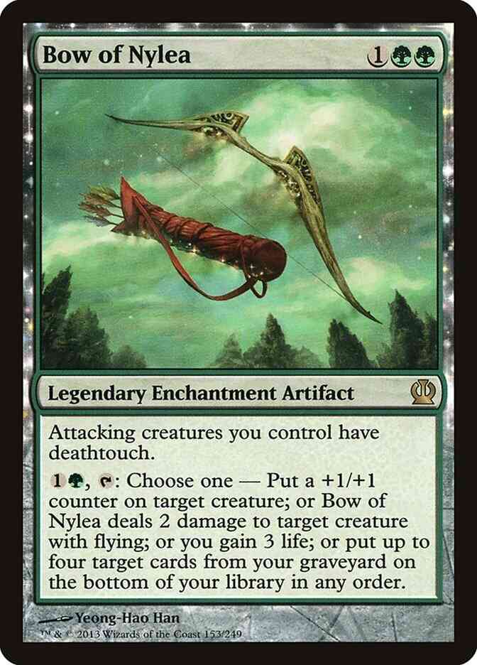 Magic Bow of Nylea [153] [Theros] [Non-Foil]