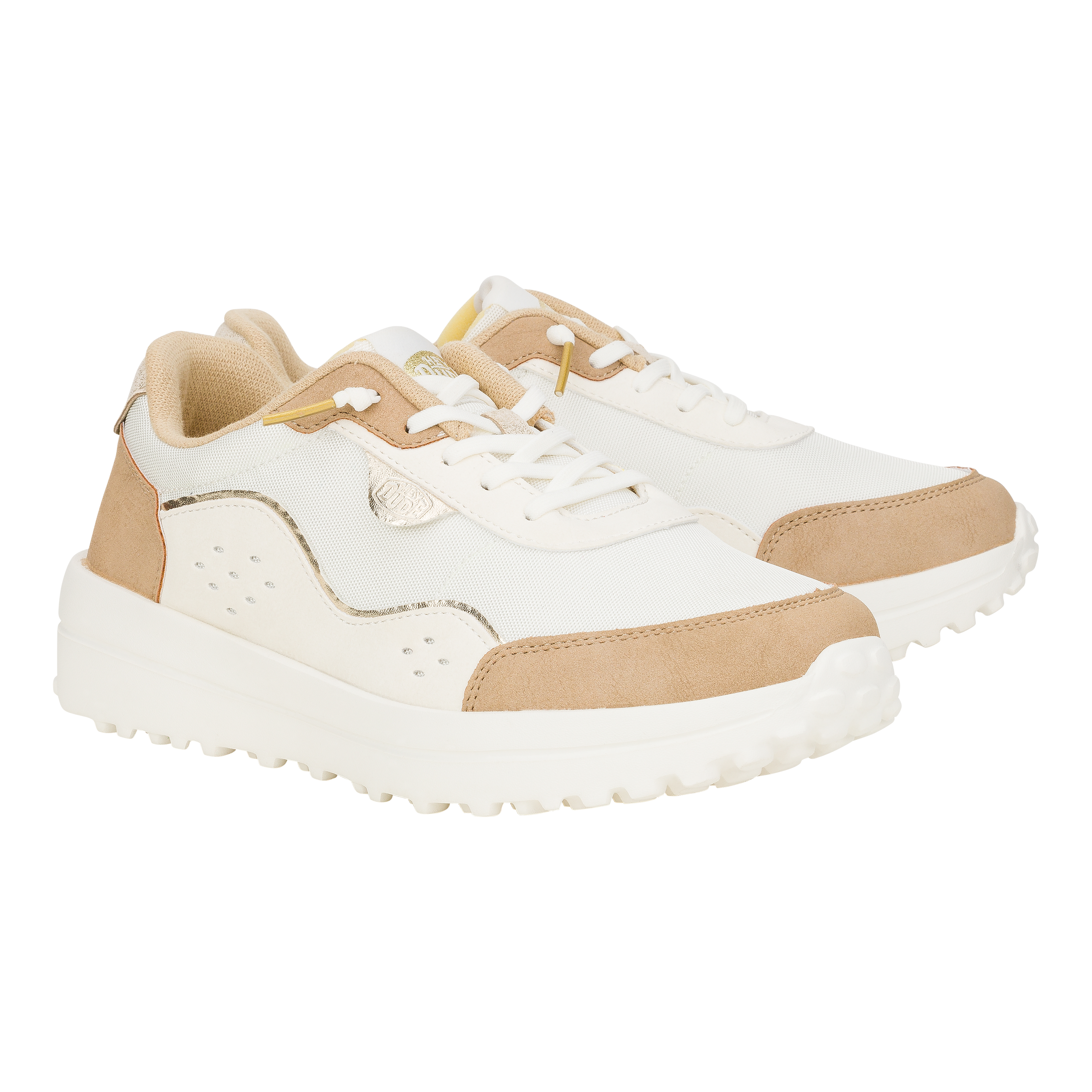 HEYDUDE shoes Hayden Shine - Tan – Women's - view 2