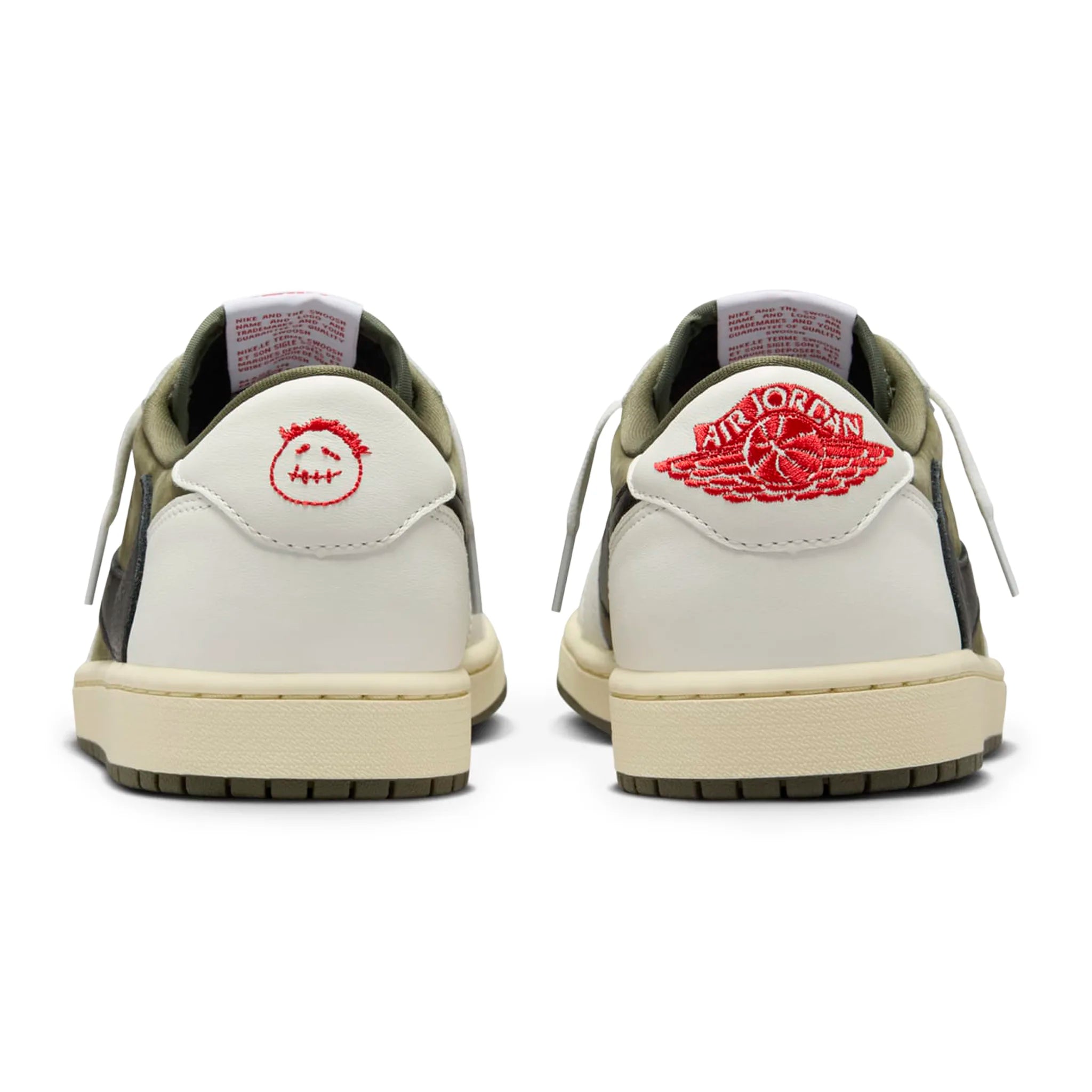 Travis Scott x Air Jordan 1 Low OG Medium Olive - view 4