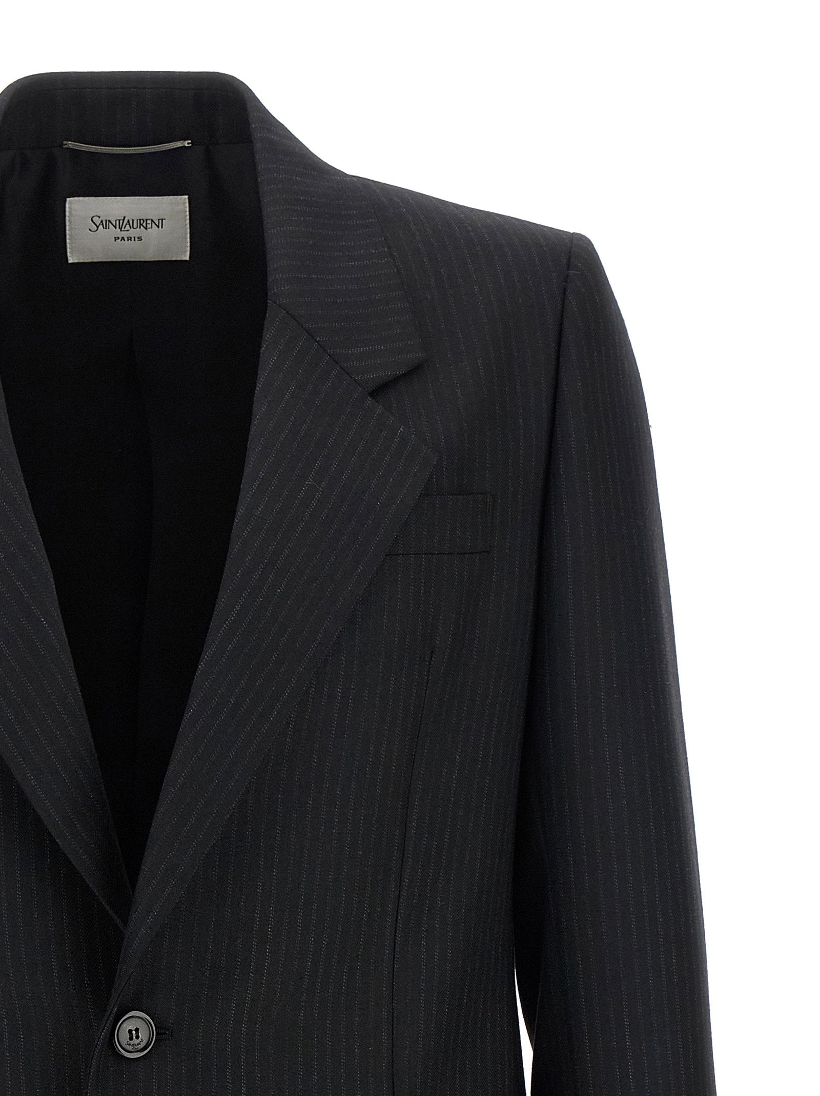 Saint Laurent Pinstripe Blazer – 100% wool - view 3