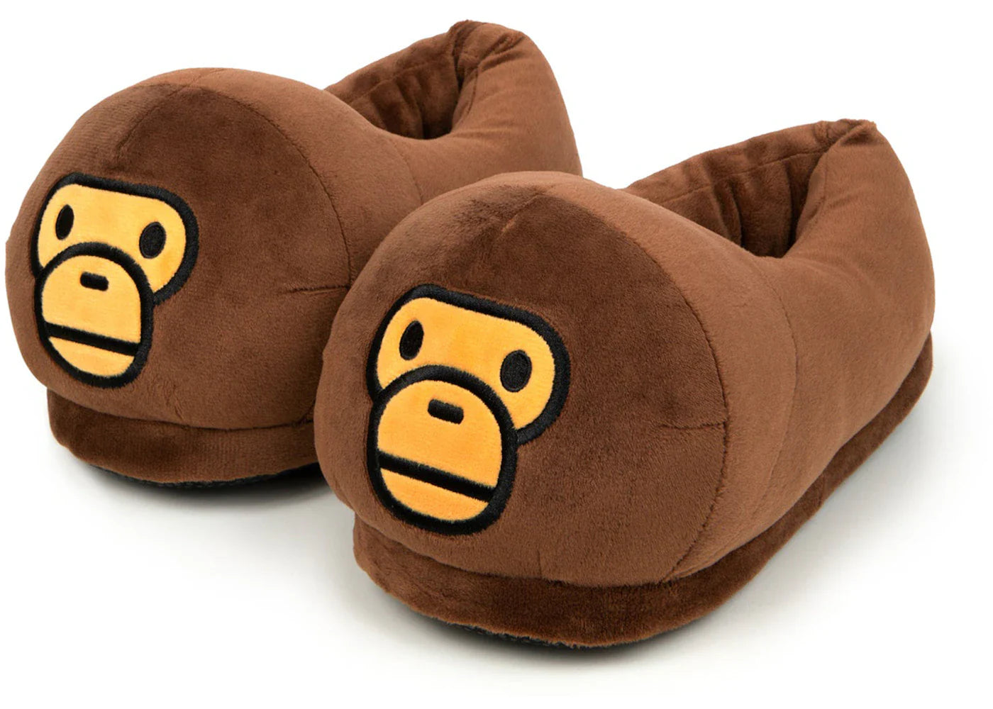 Bape A Bathing Ape Baby Milo Home Slides Brown