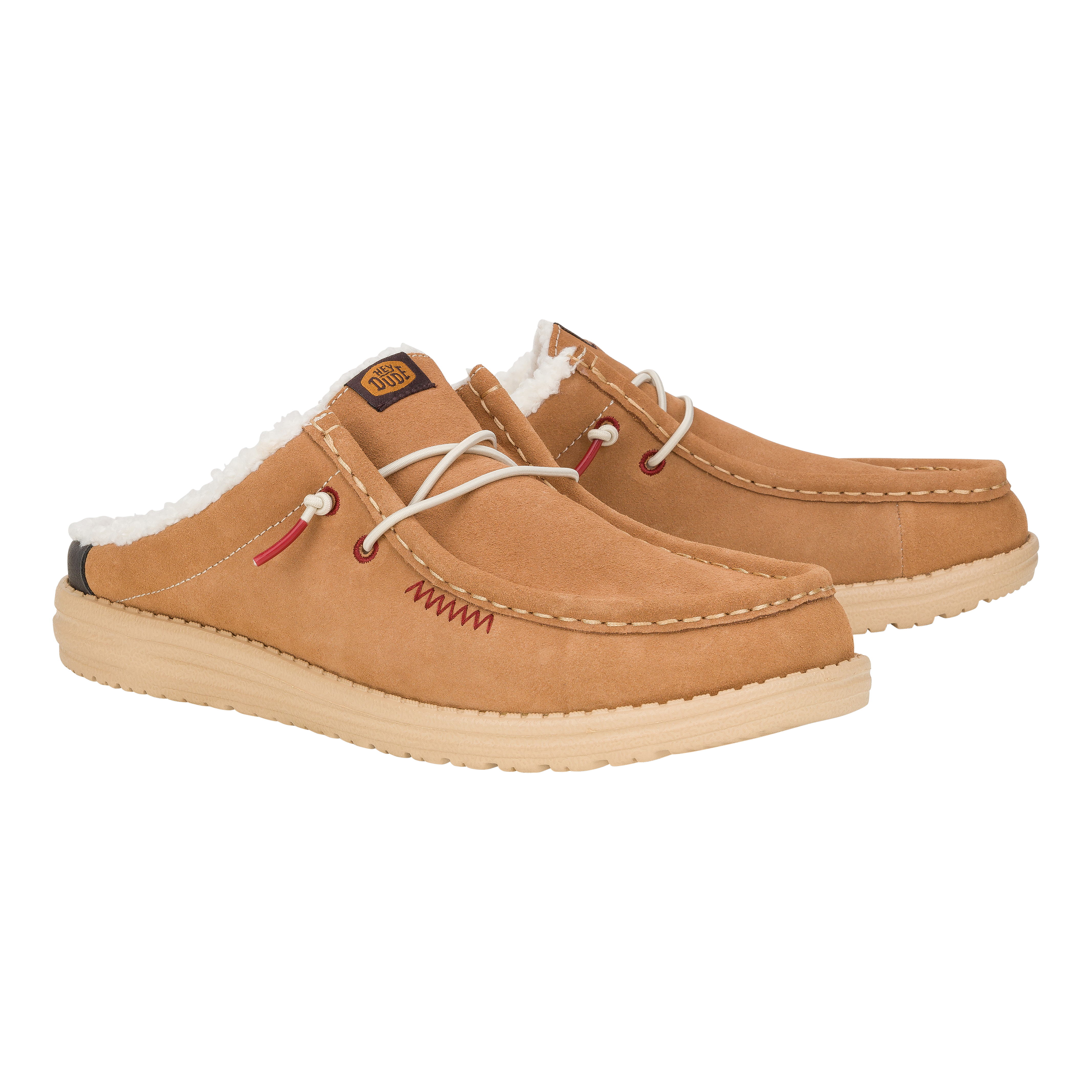 HEYDUDE shoes Wally Slip Warmth - Beige – Men's - view 2