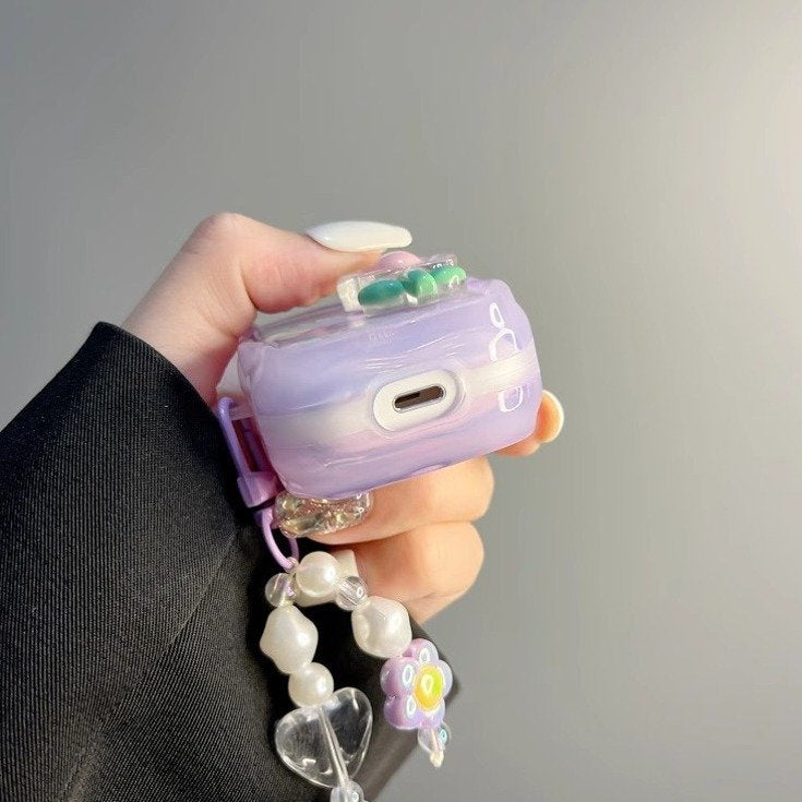 Peeperly 3D Tulip Flower Case with Charm - AirPods - view 5