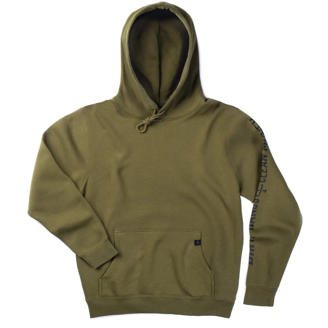Radial Drudge Hoodie – Military Green