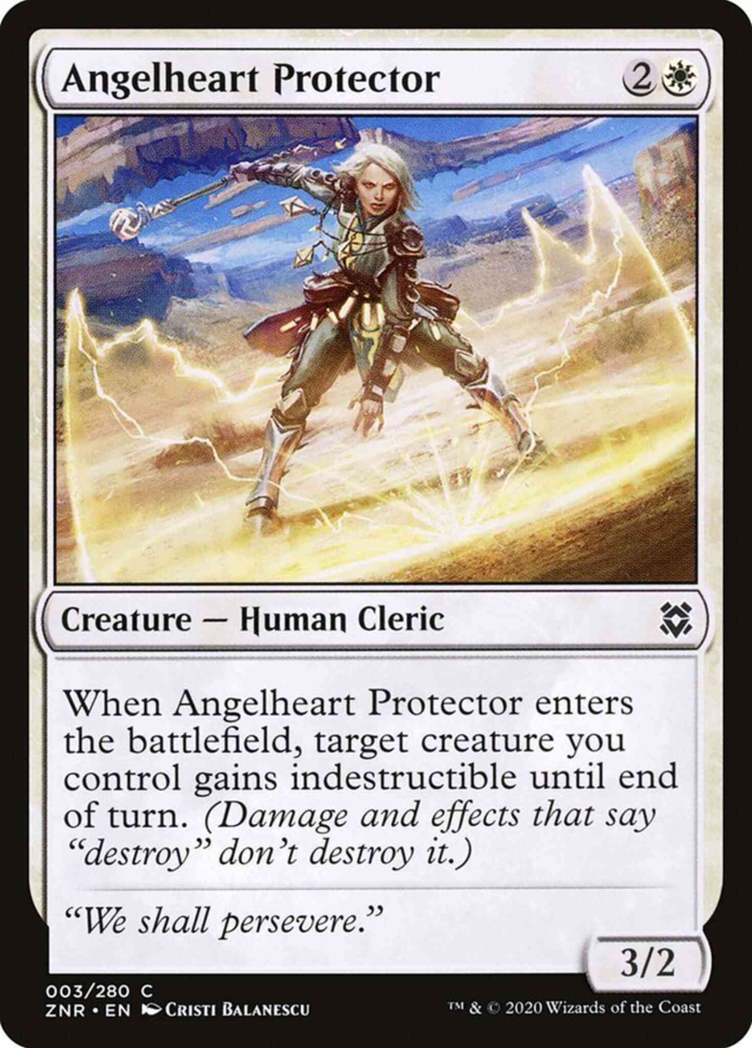 Angelheart protector 3 – Magic Angelheart Protector [3] [Zendikar Rising] [Non-Foil]