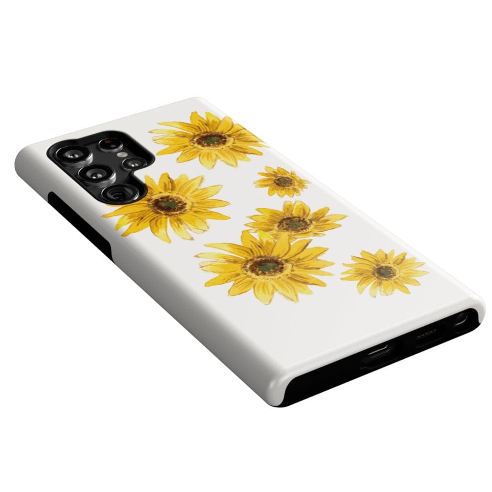Casetry Golden Garden | Yellow Sunflower Floral Samsung Case - view 19