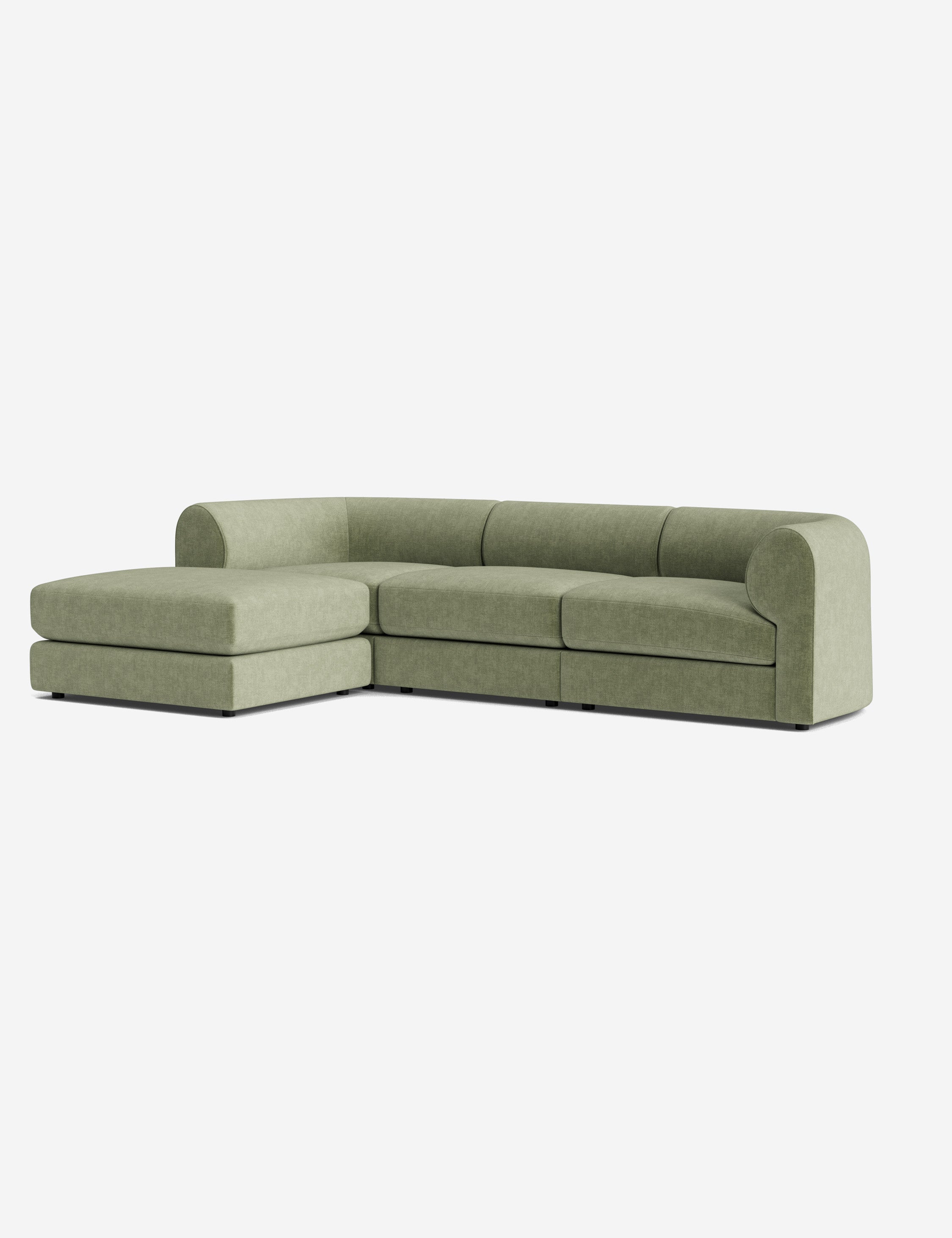 Lulu and Georgia Sergio Modular Sectional Sofa With Ottoman - view 197