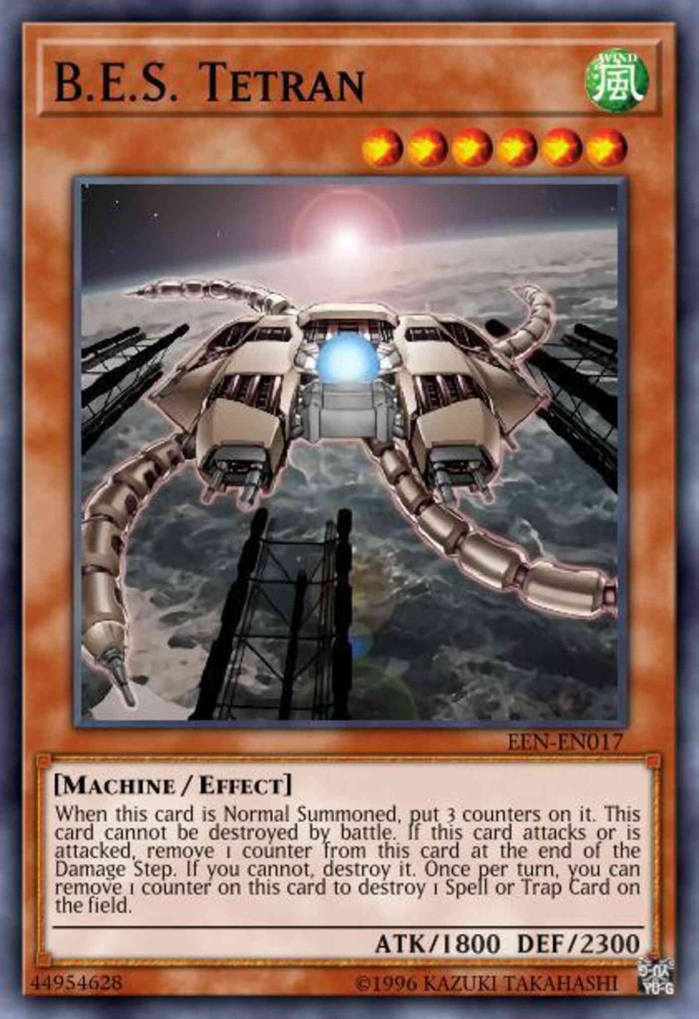 S tetran – Yu-Gi-Oh! B.E.S. Tetran - DR04-EN077 - Super Rare - Unlimited