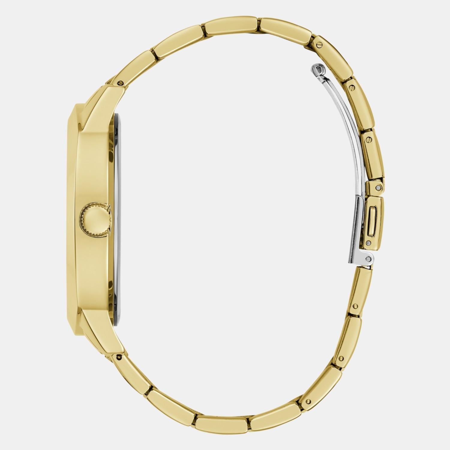 Guess Dress Men Quartz Champagne Dial Analog Stainless Steel Watch GW0727G1 - view 4