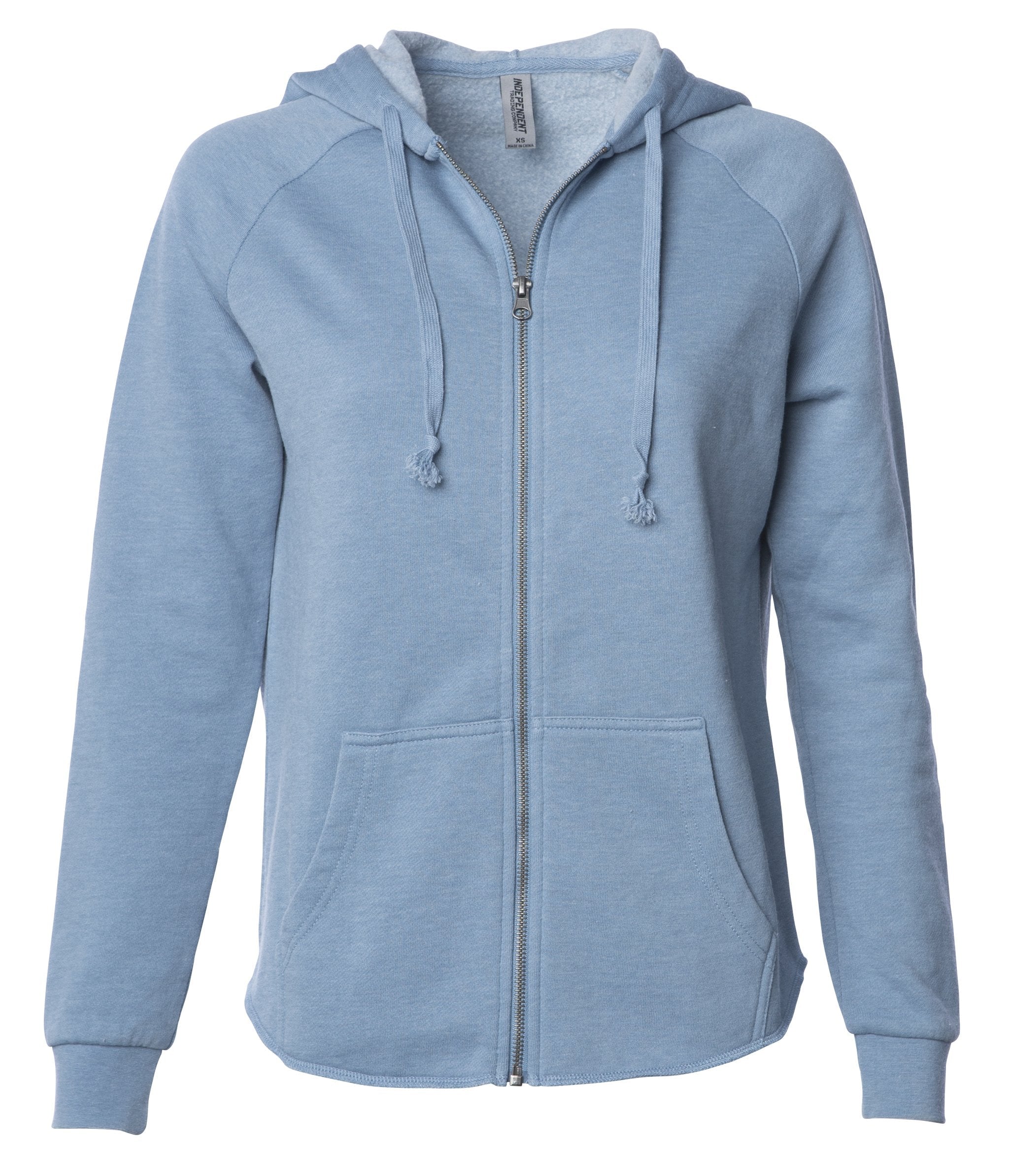 Independent Trading Company Women's California Wave Wash Zip Hood