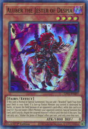 Yu-Gi-Oh! Aluber the Jester of Despia - GFP2-EN097 - Ultra Rare - 1st Edition