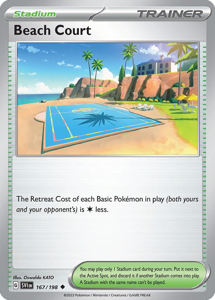 Uncommon sv01-167 non-holo – Pokémon Beach Court - 167/198 - Uncommon [sv01-167] [Non-Holo]