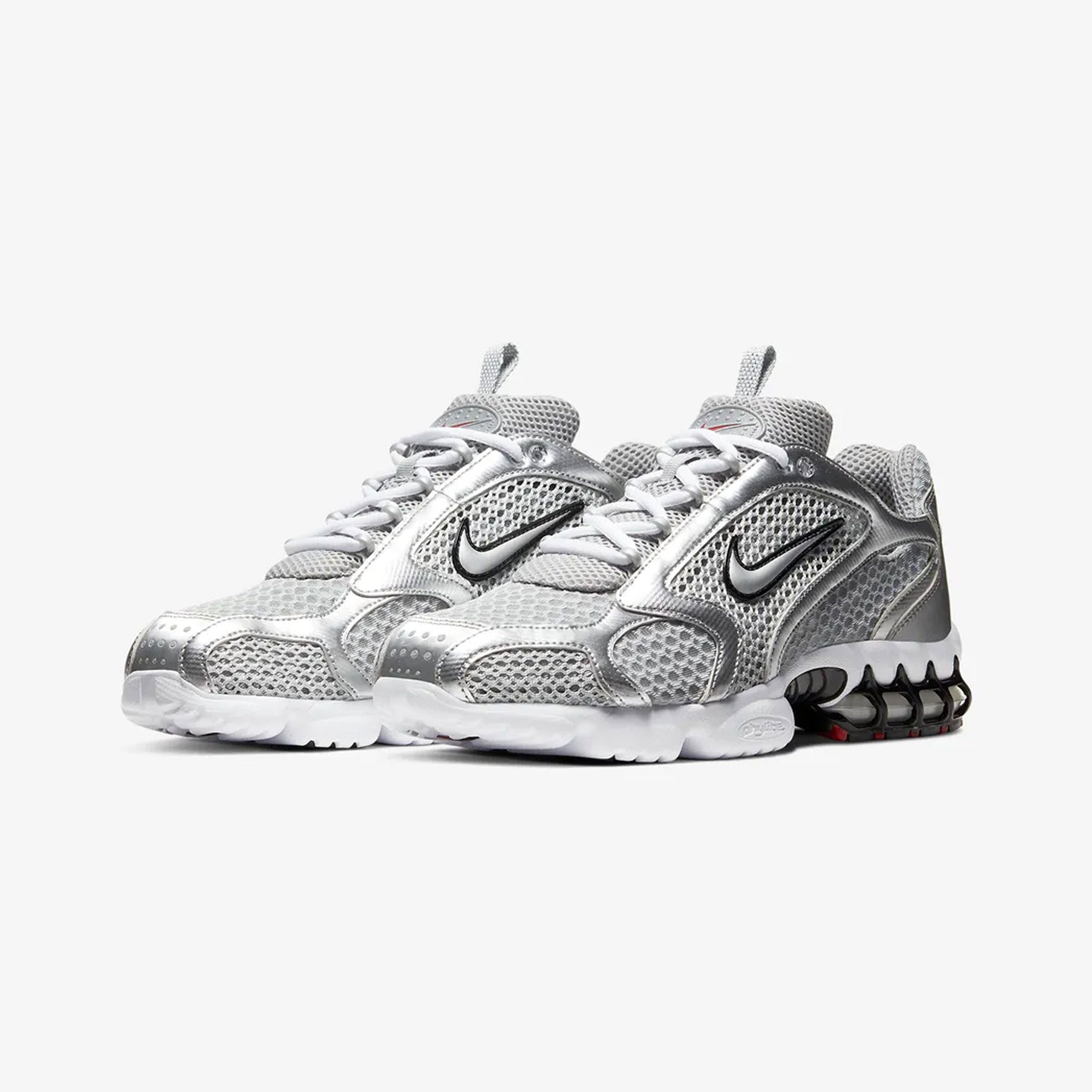 Nike | Air Zoom Spiridon Cage 2 { Lt Smoke Grey/metallic Silver - view 2