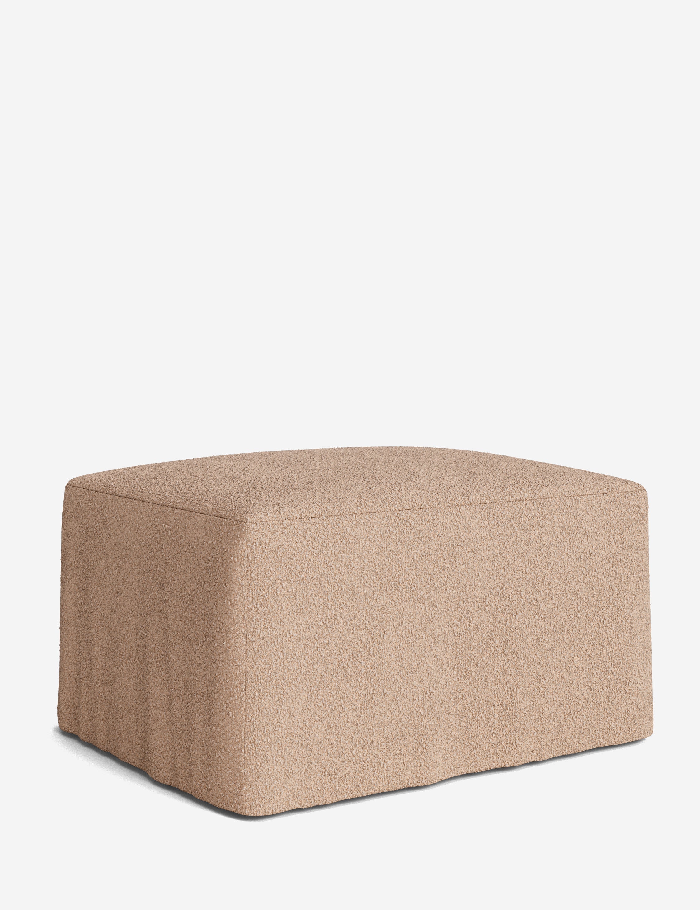 Lulu and Georgia Portola Slipcover Ottoman - view 161