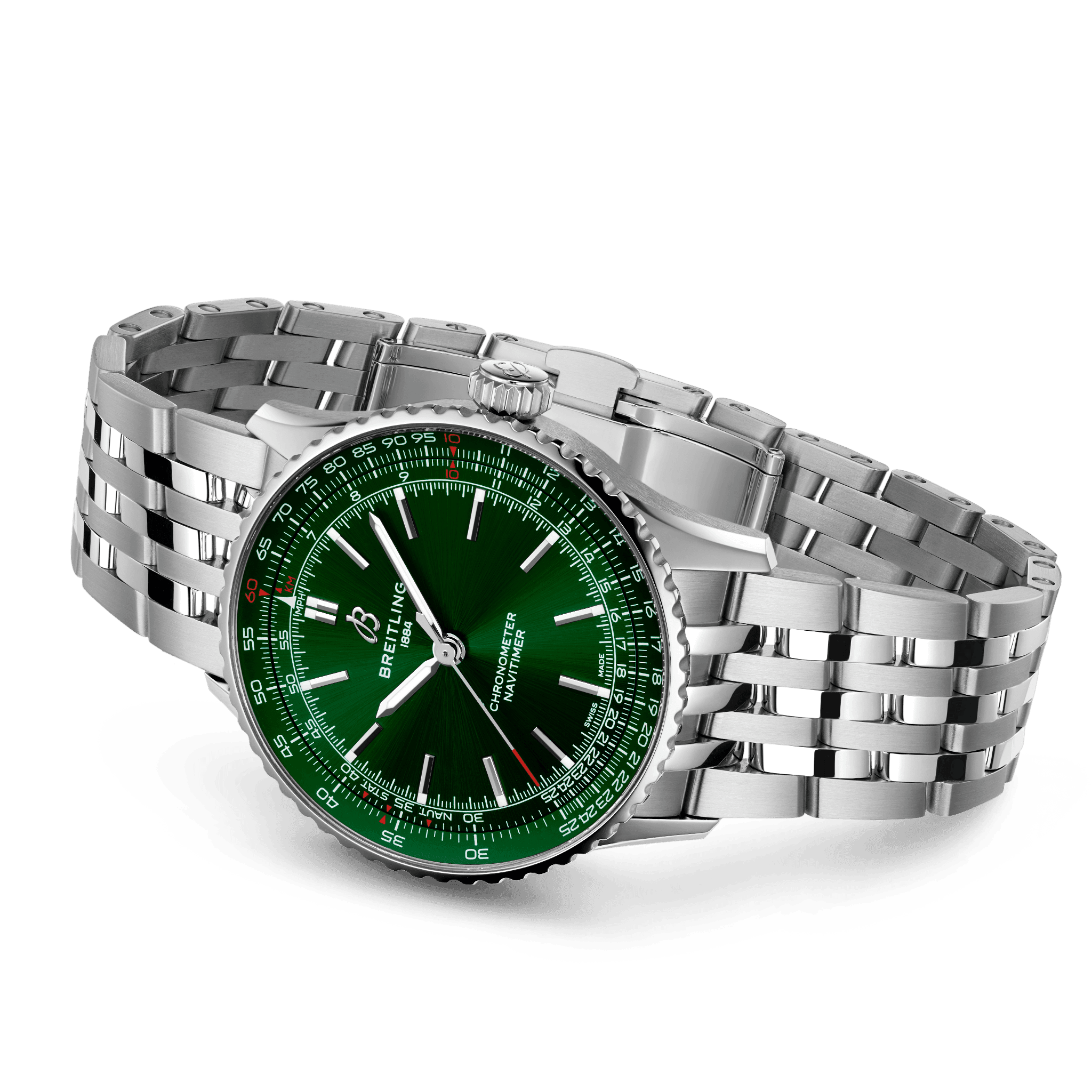 Breitling Navitimer Automatic Green Dial Men 41mm - view 2