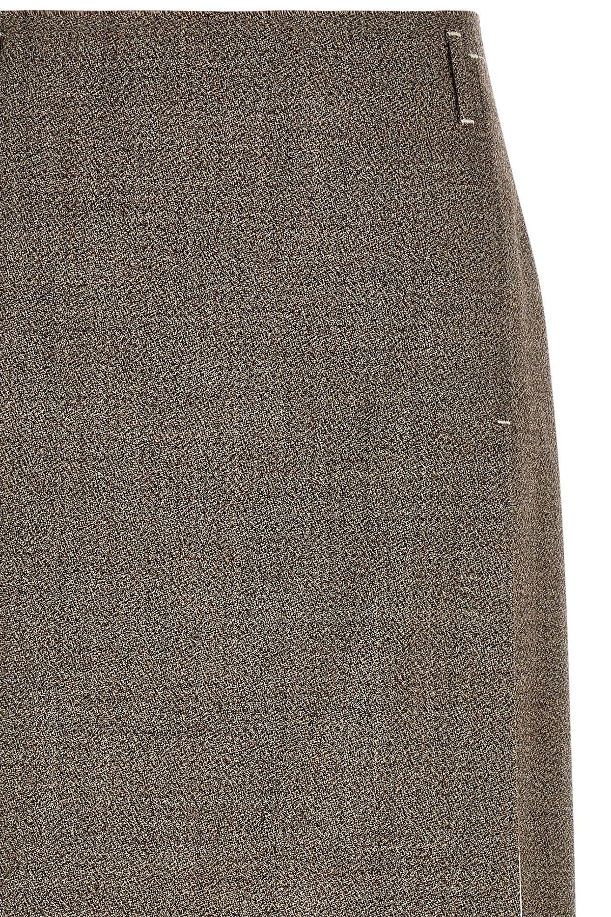 Tela Multi-layer Hem Skirt – 100% virgin wool - view 3
