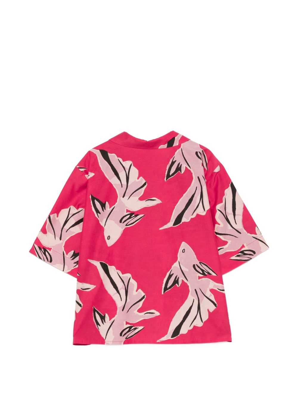 Paul Smith Printed cotton shirt – Cotton 75%, Silk 25% - view 2