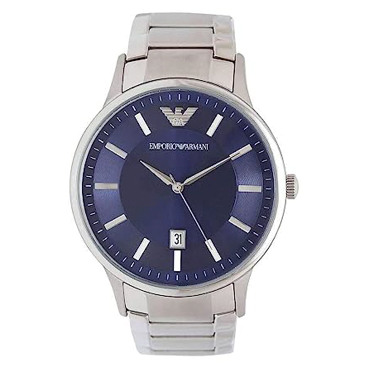 Emporio Armani Renato Blue Dial Men 42mm - view 2