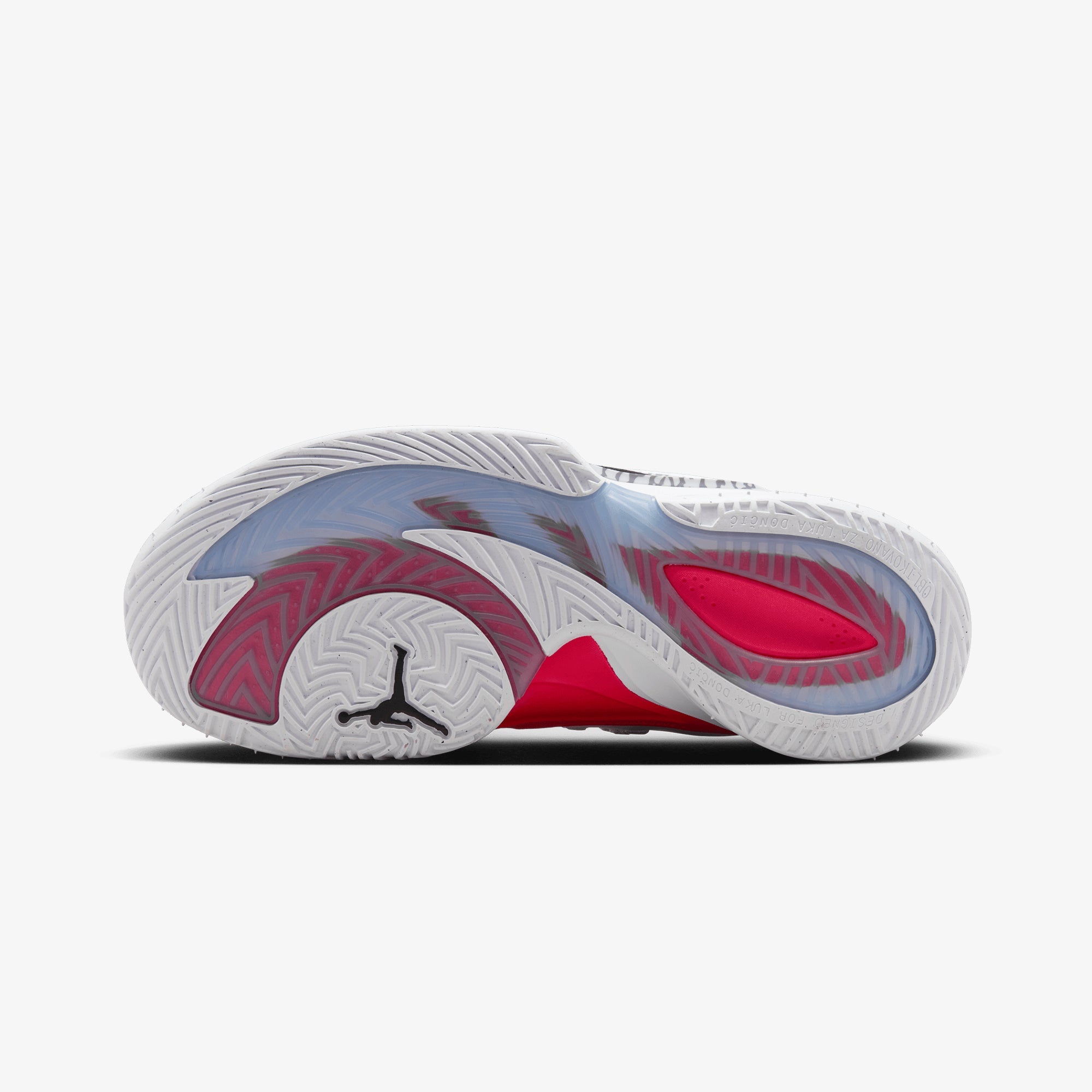 Jordan | Luka 3 Pf "motorsport" { White/metallic Gold-black-red Orbit - view 7