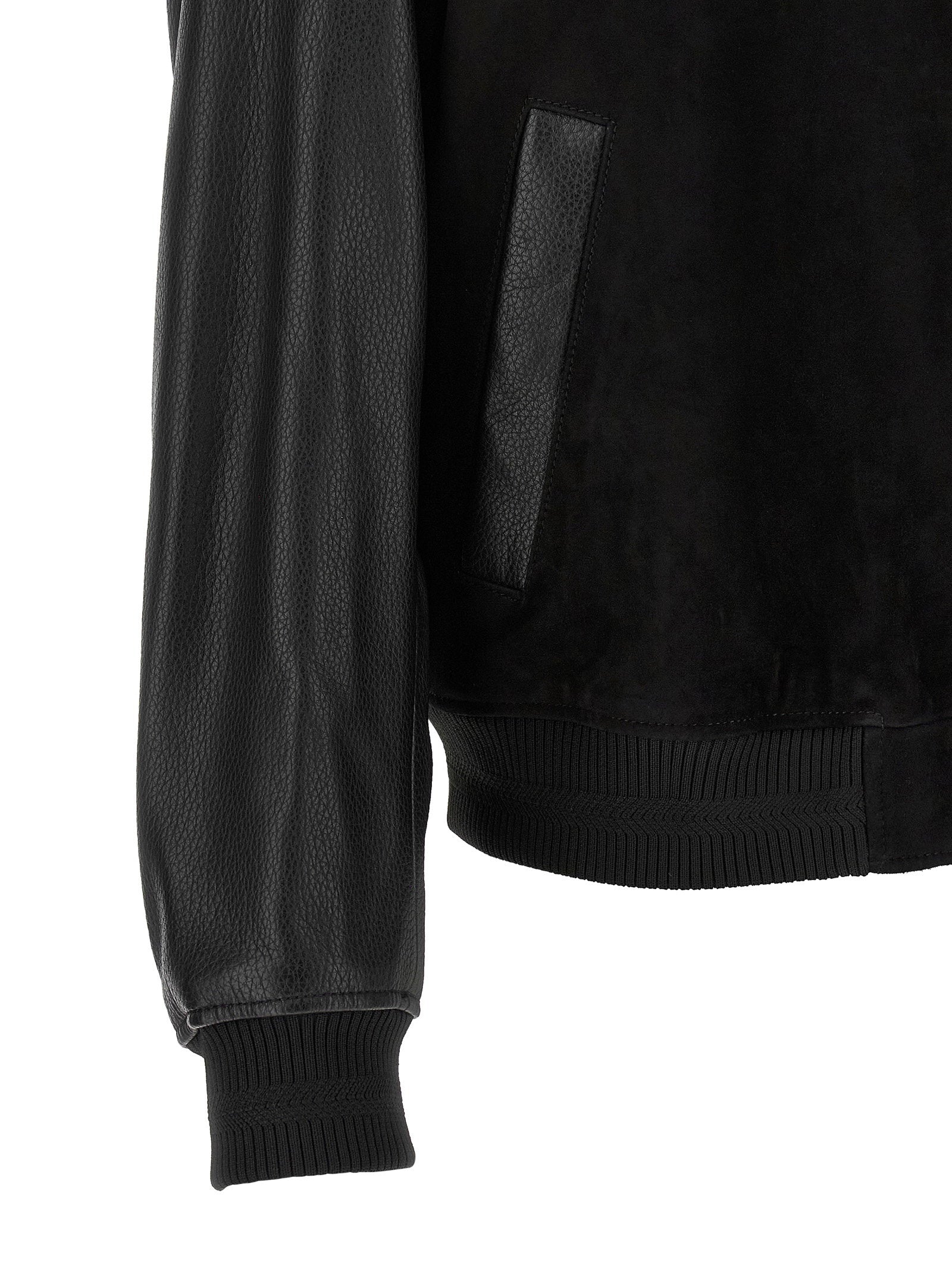 Hugo Boss Leather Bomber Jacket – 100% polyester - view 4
