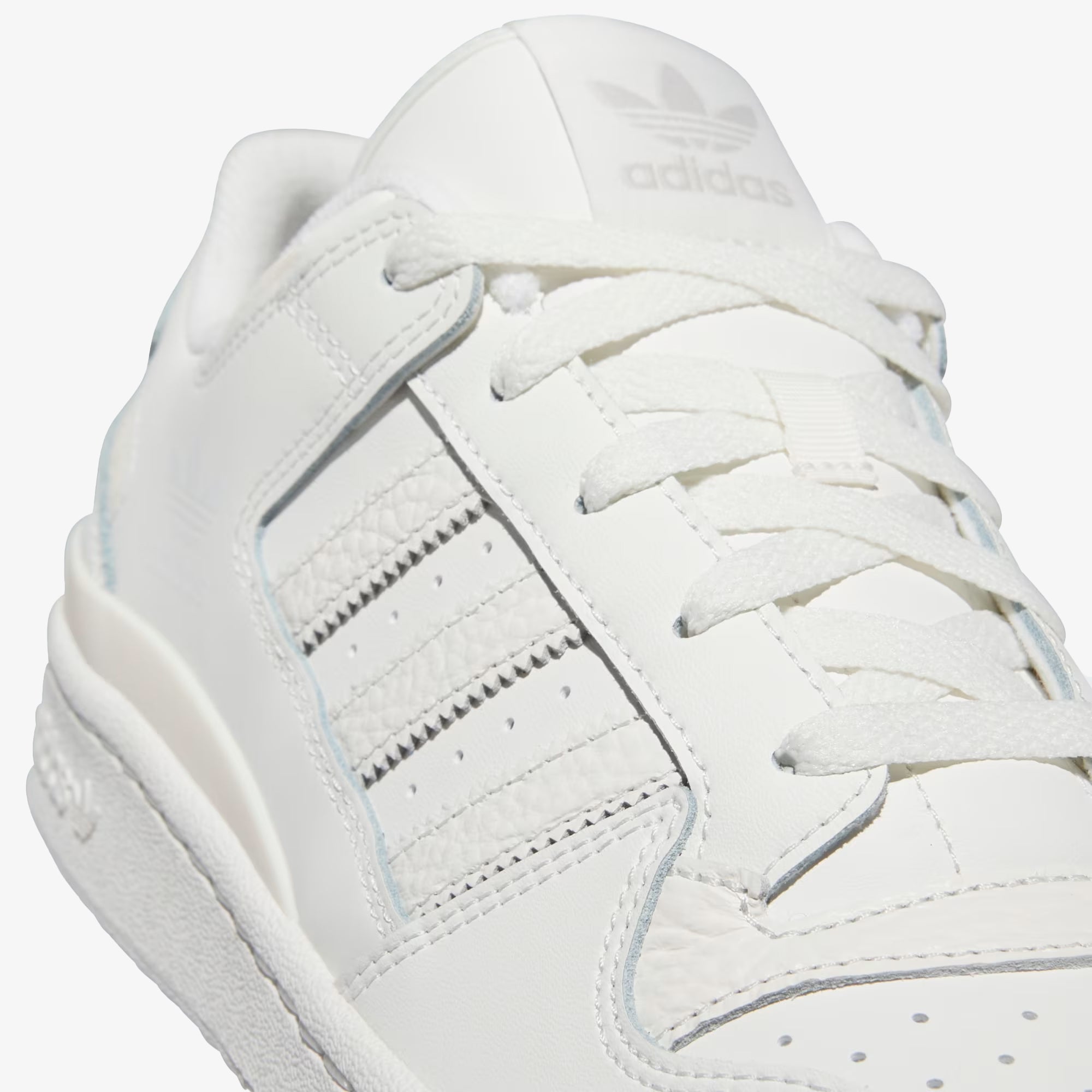 Adidas Originals | Forum Low Cl { Core White/cloud White/grey One - view 5