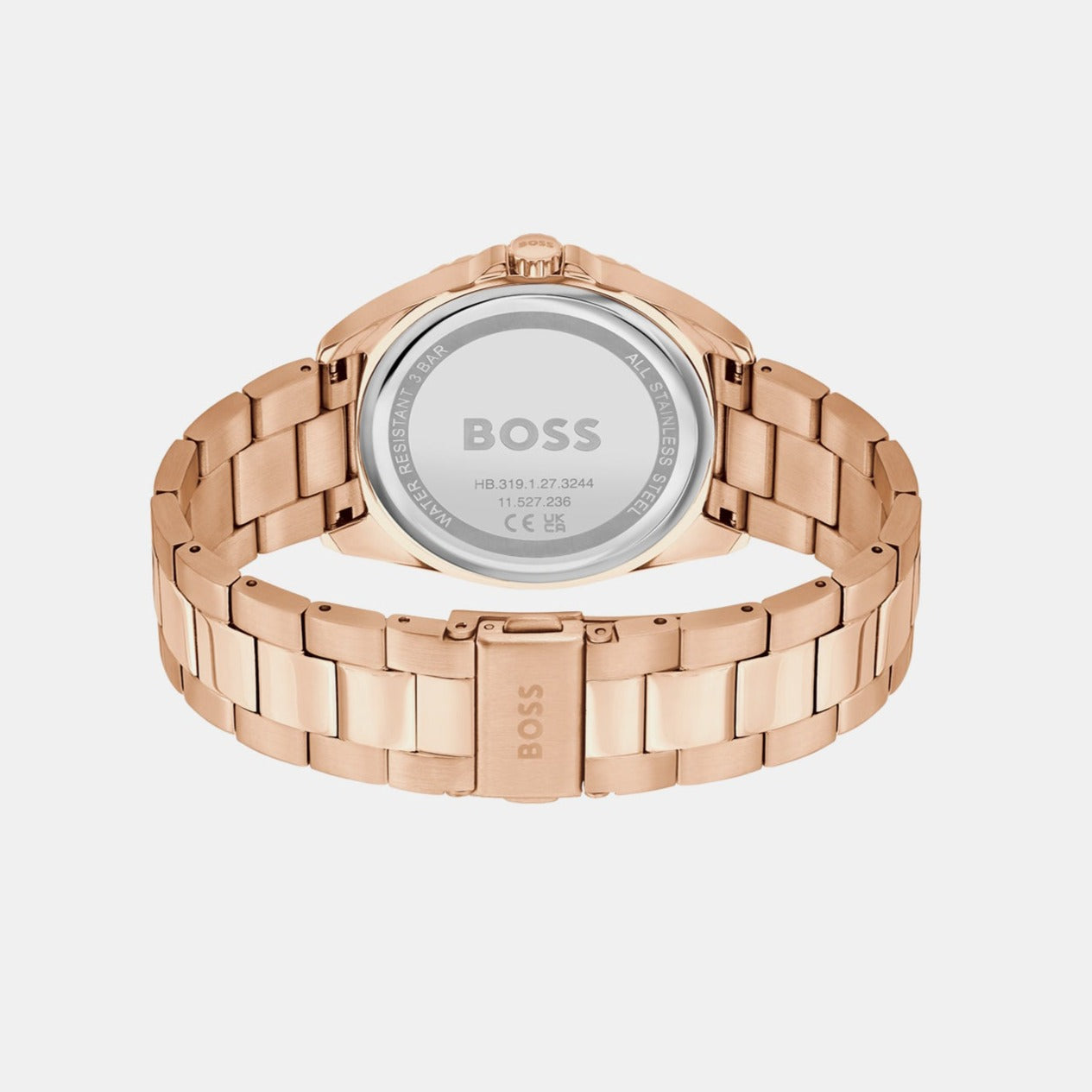 Boss Atea Women Quartz Grey Dial Chronograph Stainless Steel Watch 1502711 - view 3