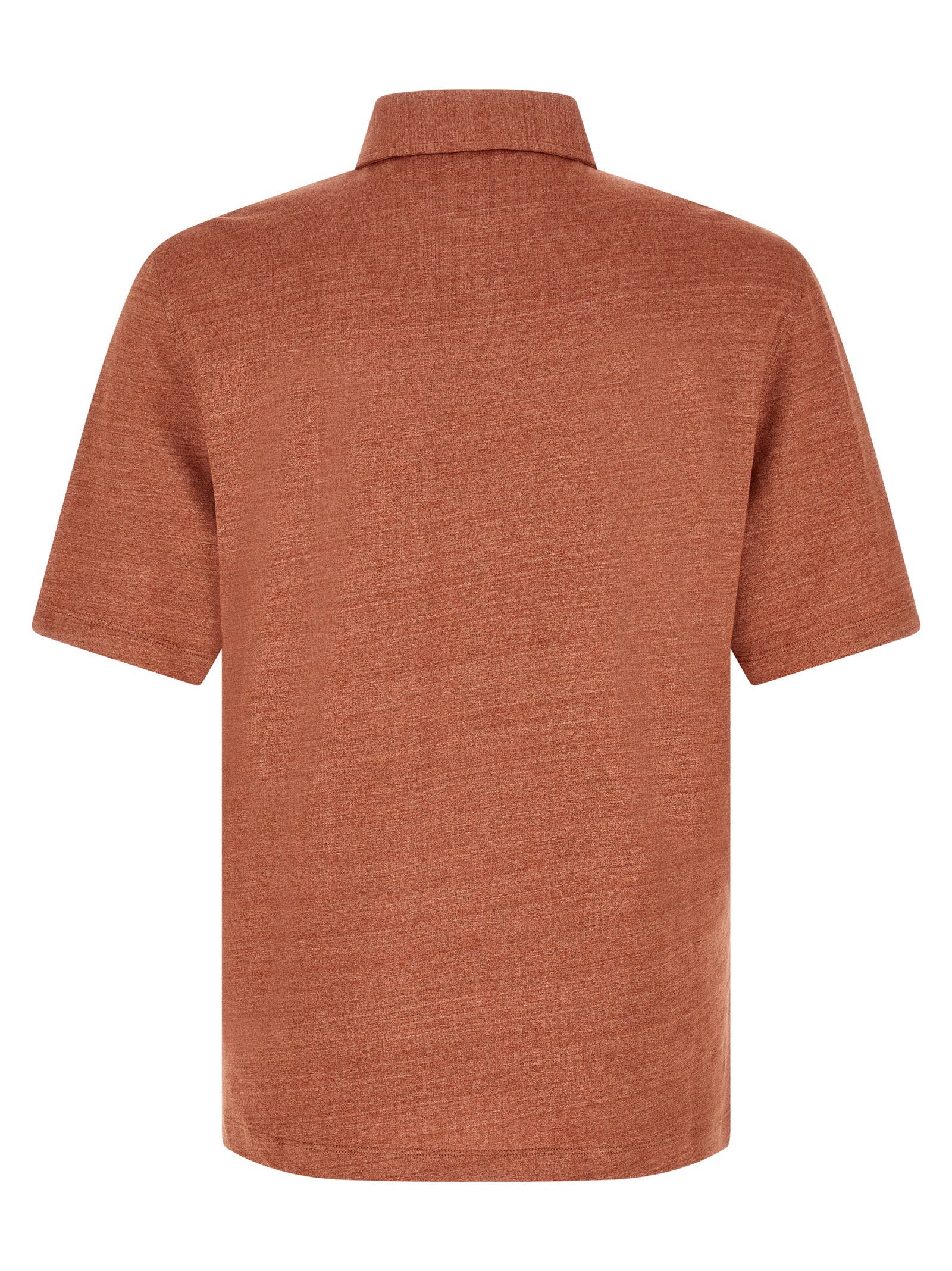 Brunello Cucinelli Polo Jersey Mélange – 74% linen, 26% cotton - view 2