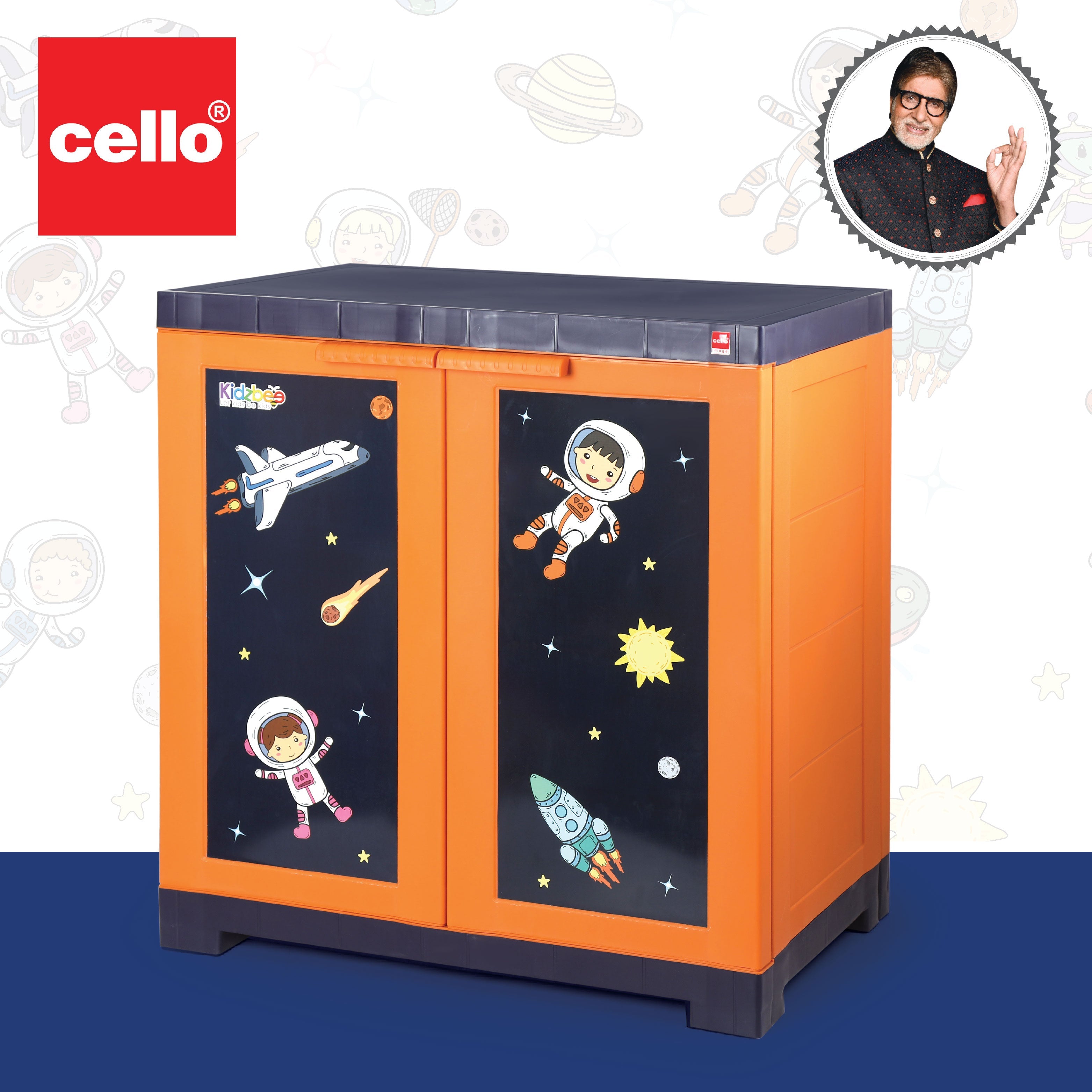 Cello Mini Marvel Kids Cupboard - view 13