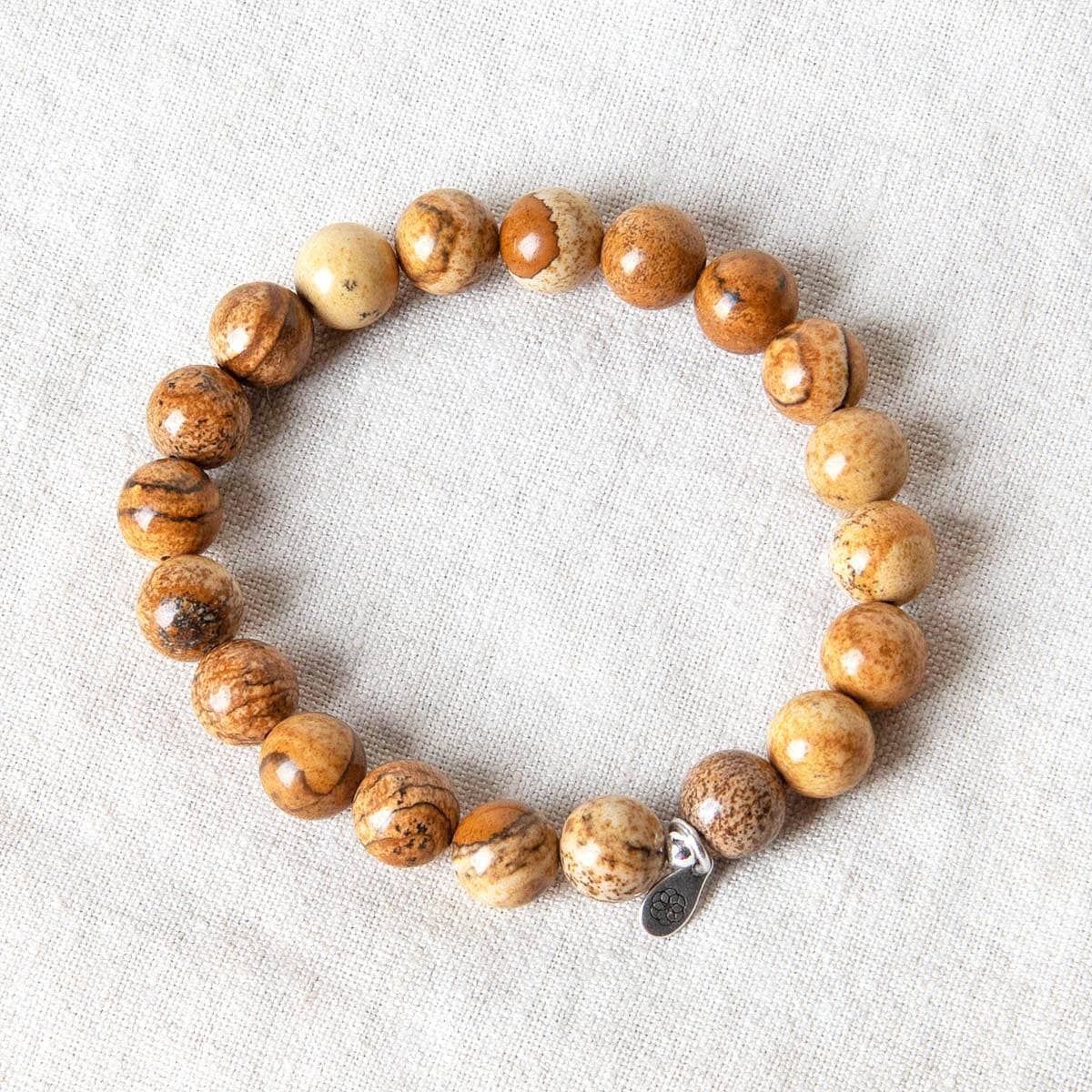 Tiny Rituals Picture Jasper Energy Bracelet 8mm