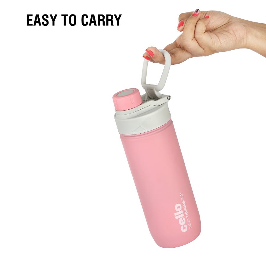Cello Pop Hot & Cold Stainless Steel Kids Water Bottle, 600ml - view 38