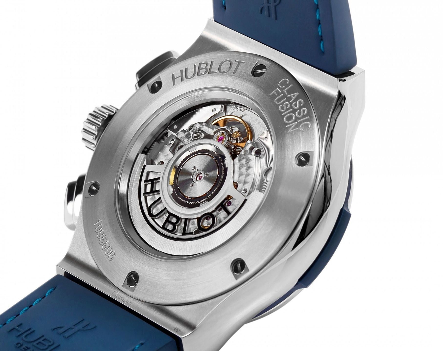Hublot Classic Fusion Chronograph Titanium Blue Dial Men 45mm - view 2