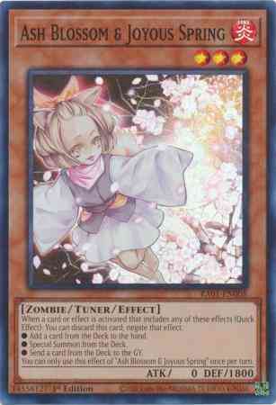 Ash blossom joyous – Yu-Gi-Oh! Ash Blossom & Joyous Spring - RA01-EN008 - Super Rare - 1st Edition