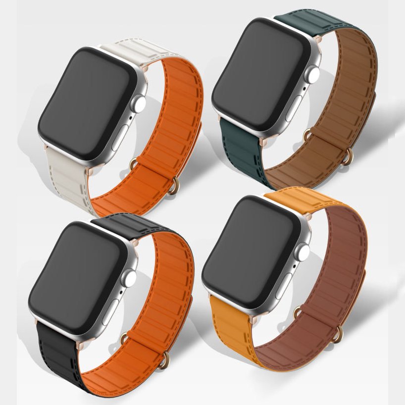 Million Cases Elegant Contrast Strap for Apple Watch