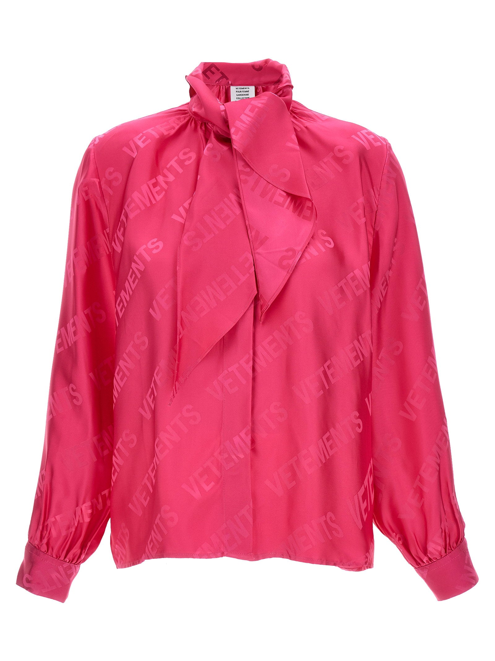 Vetements Monogram Blouse – 100% viscose