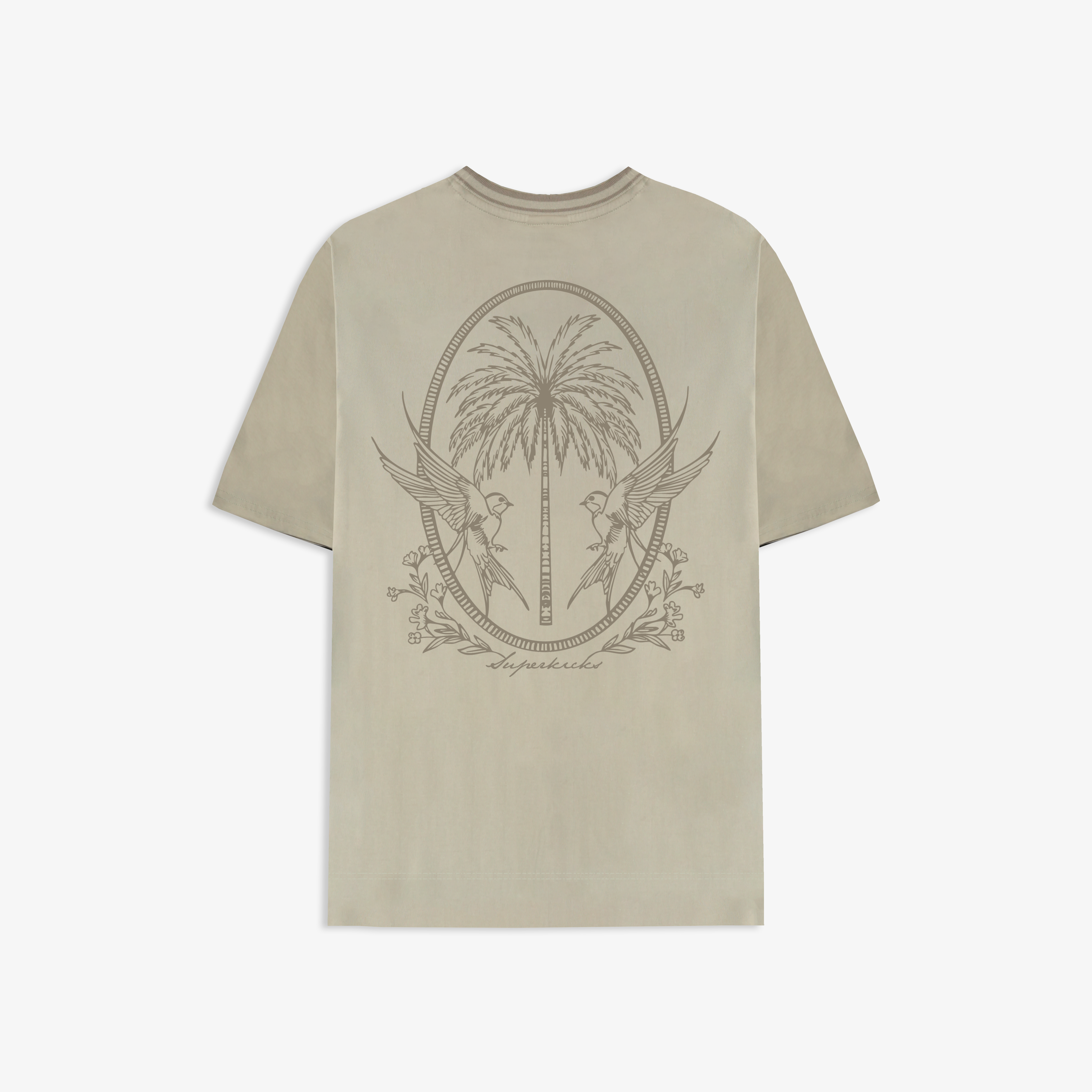 Superkicks | Palm Tee { Beige/brown - view 2