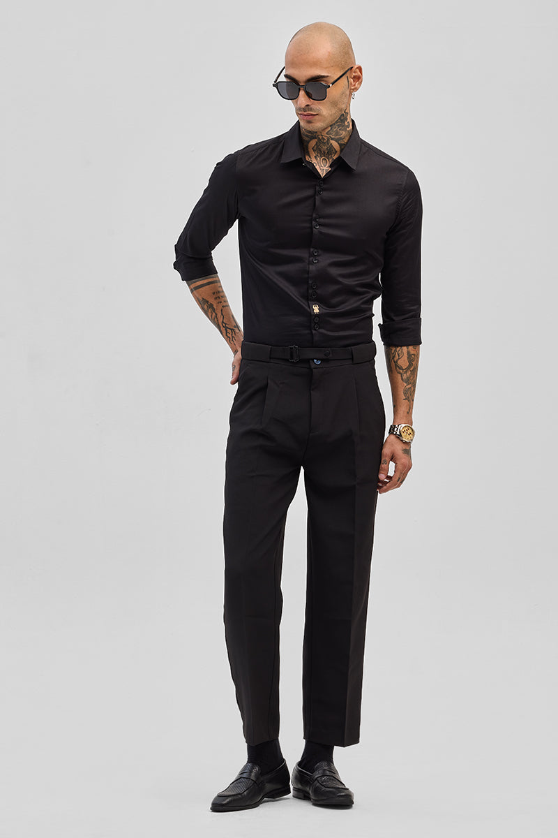 SNITCH Black Korean Trousers - view 3