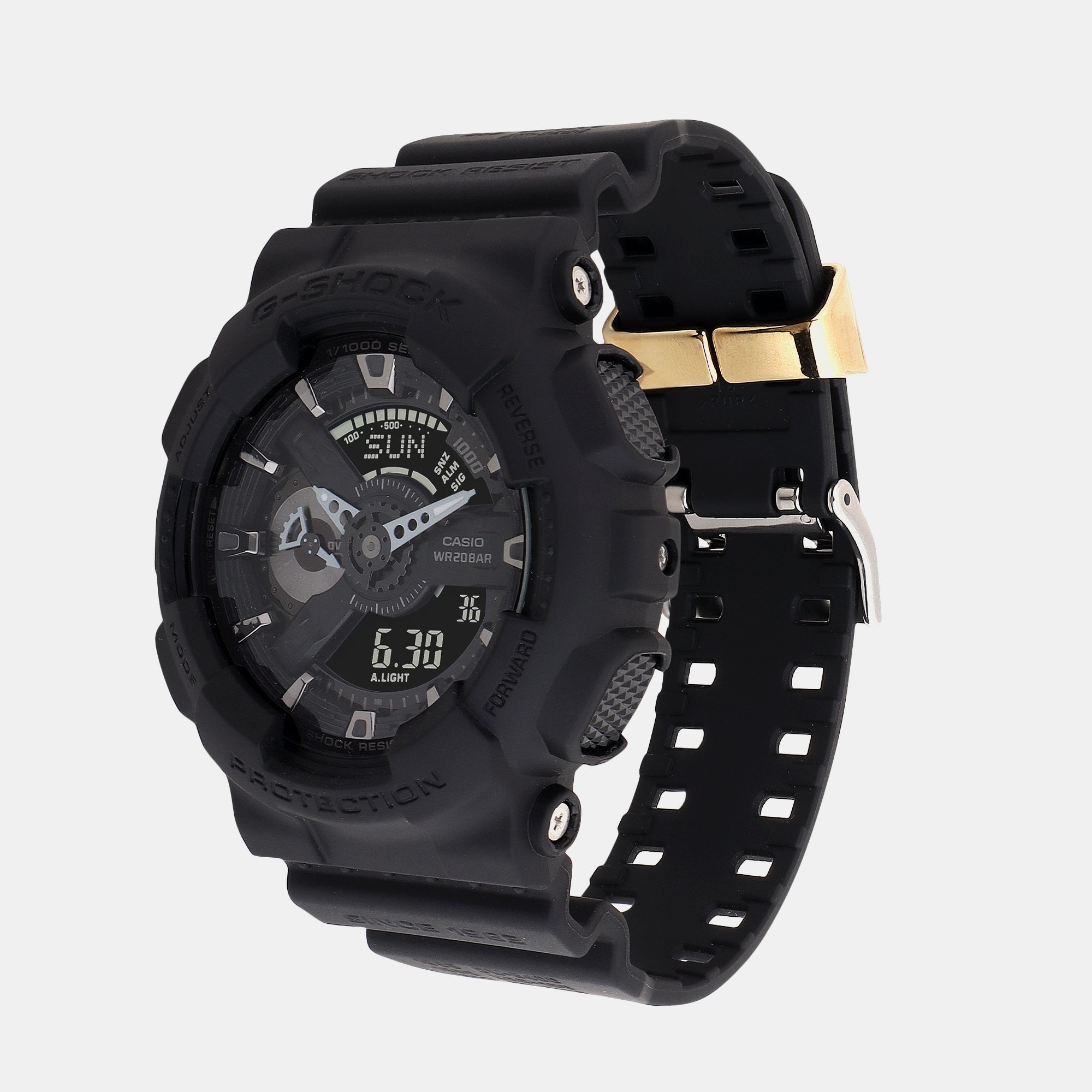 Casio G-Shock Men Quartz Black Dial Analog-Digital Resin Watch G1411 - view 2