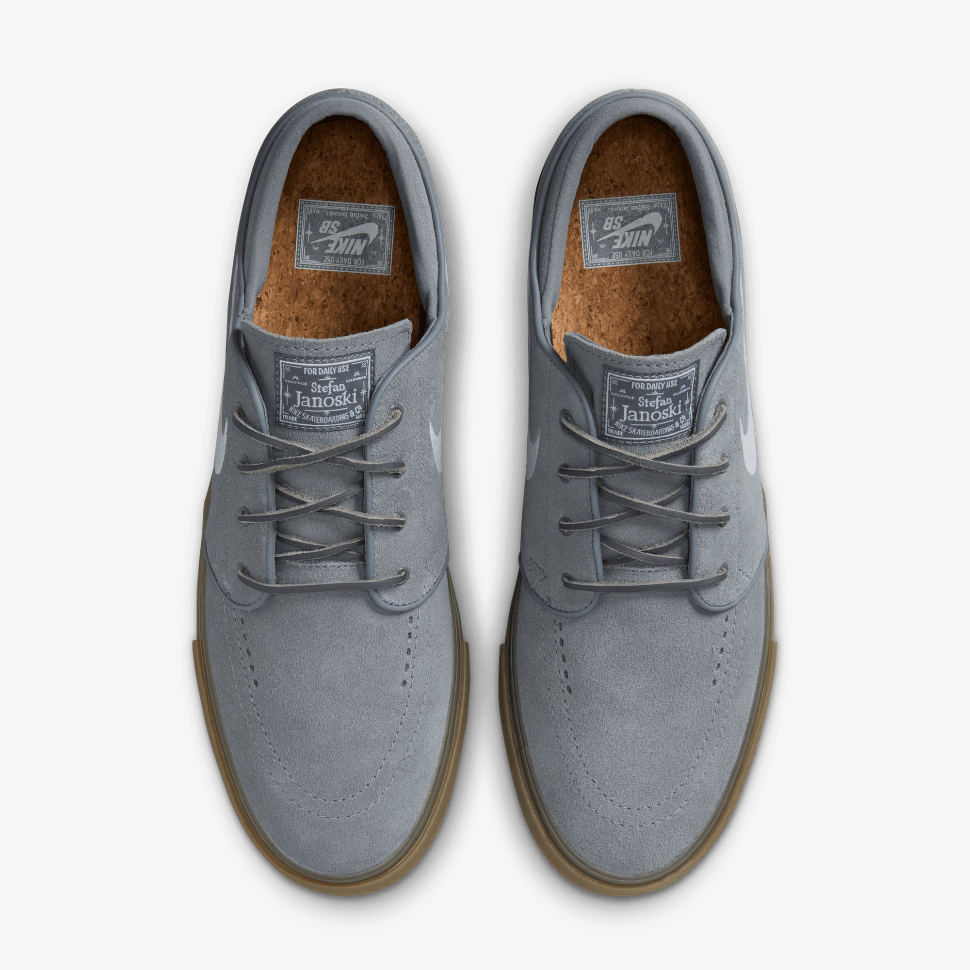 Nike | SB ZOOM JANOSKI OG+ { COOL GREY/WHITE-COOL GREY - view 2
