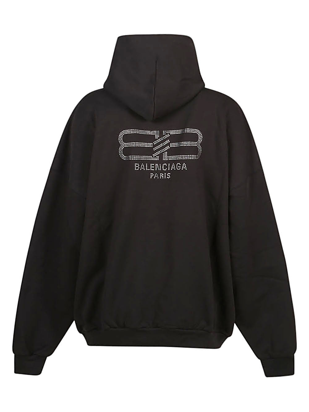 Balenciaga Bb strass cotton hoodie – Cotton 100% - view 2