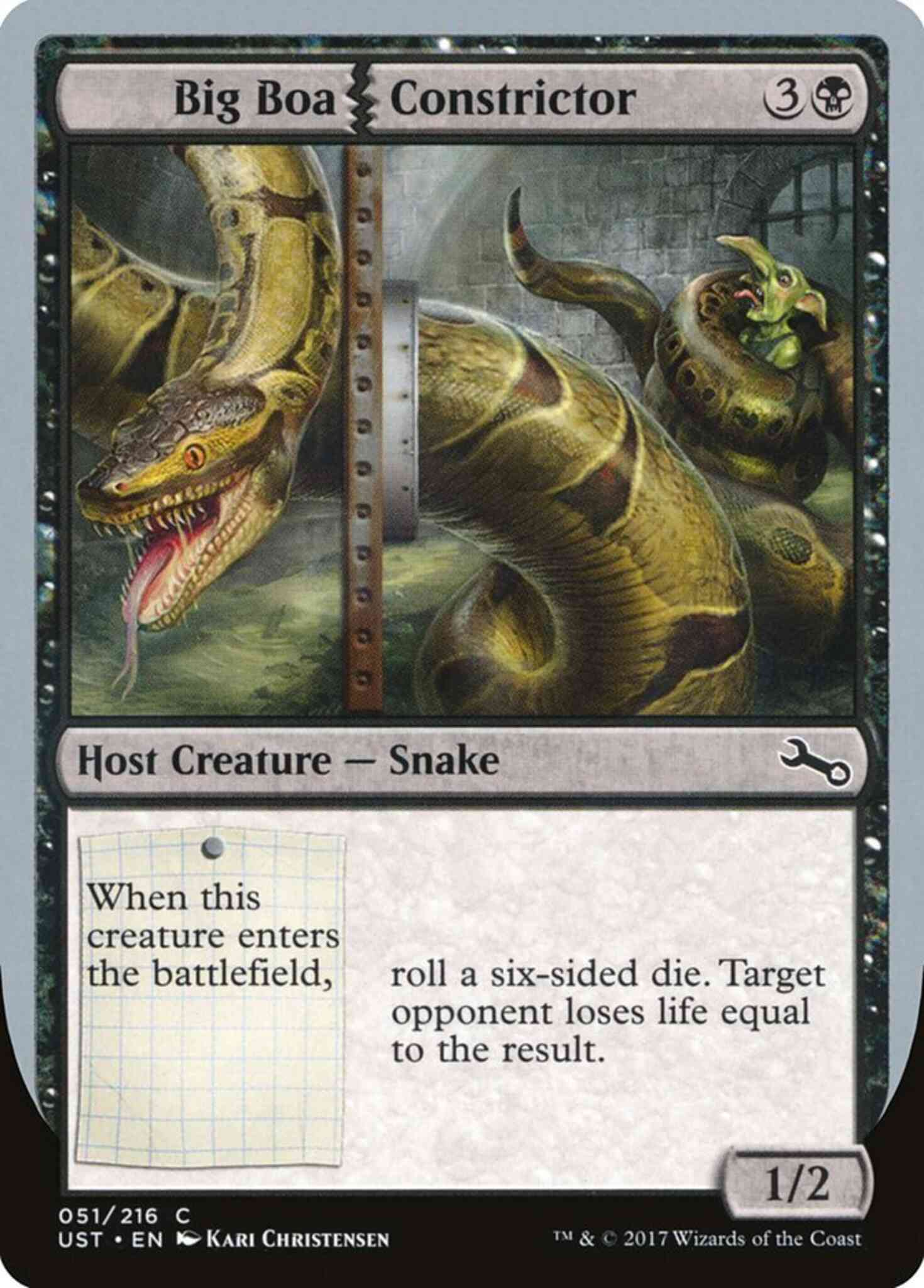 Magic Big Boa Constrictor [51] [Unstable] [Non-Foil]