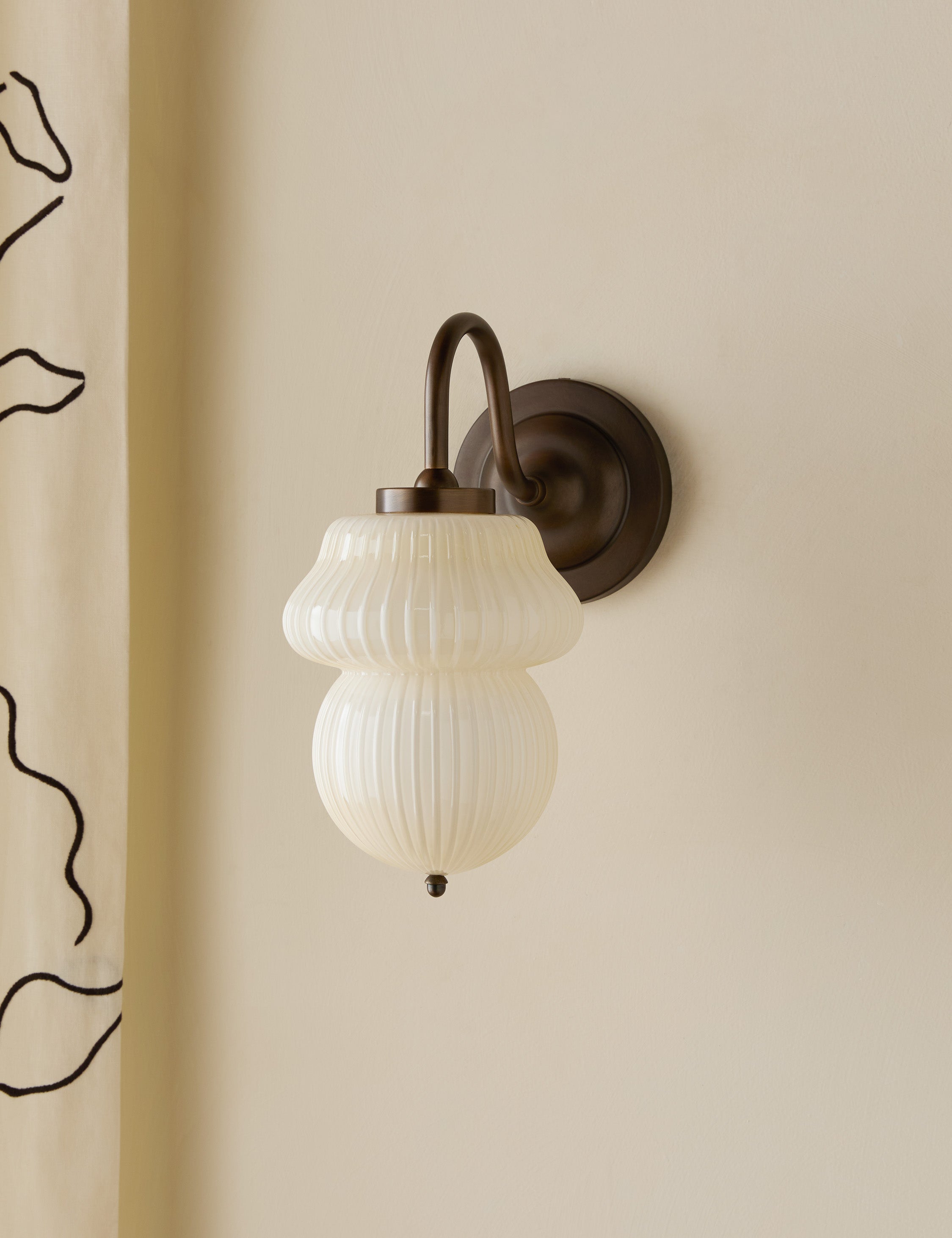 Lulu and Georgia Ribchester Sconce by Ginny Macdonald