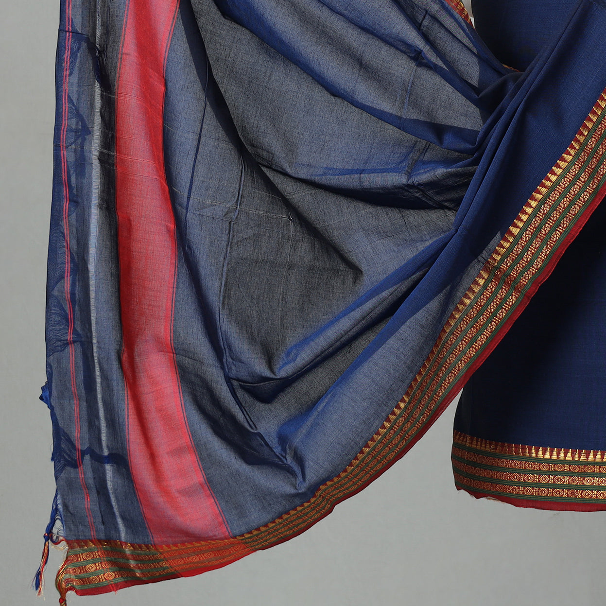 SOUTH KARGHA Brown - 3pc Dharwad Cotton Suit Material Set 28 - view 4
