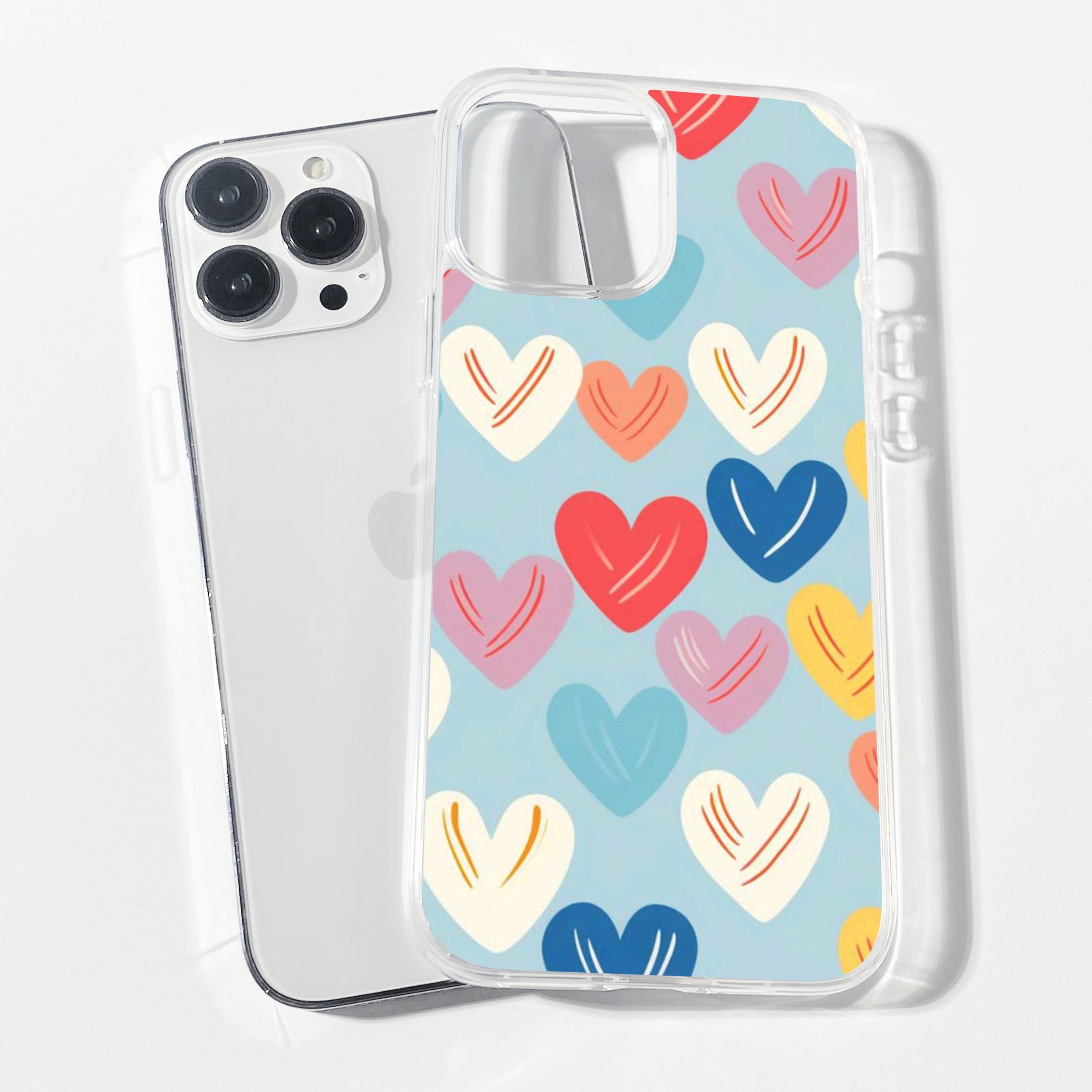 Casebasket Heartthrob Clear Silicone Phone Cover