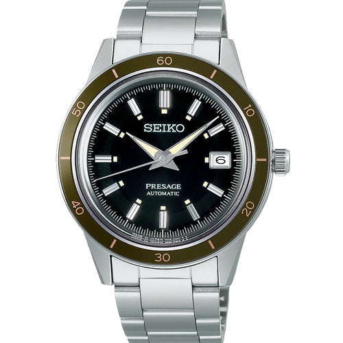 Seiko Presage Black Dial Men 40.8mm