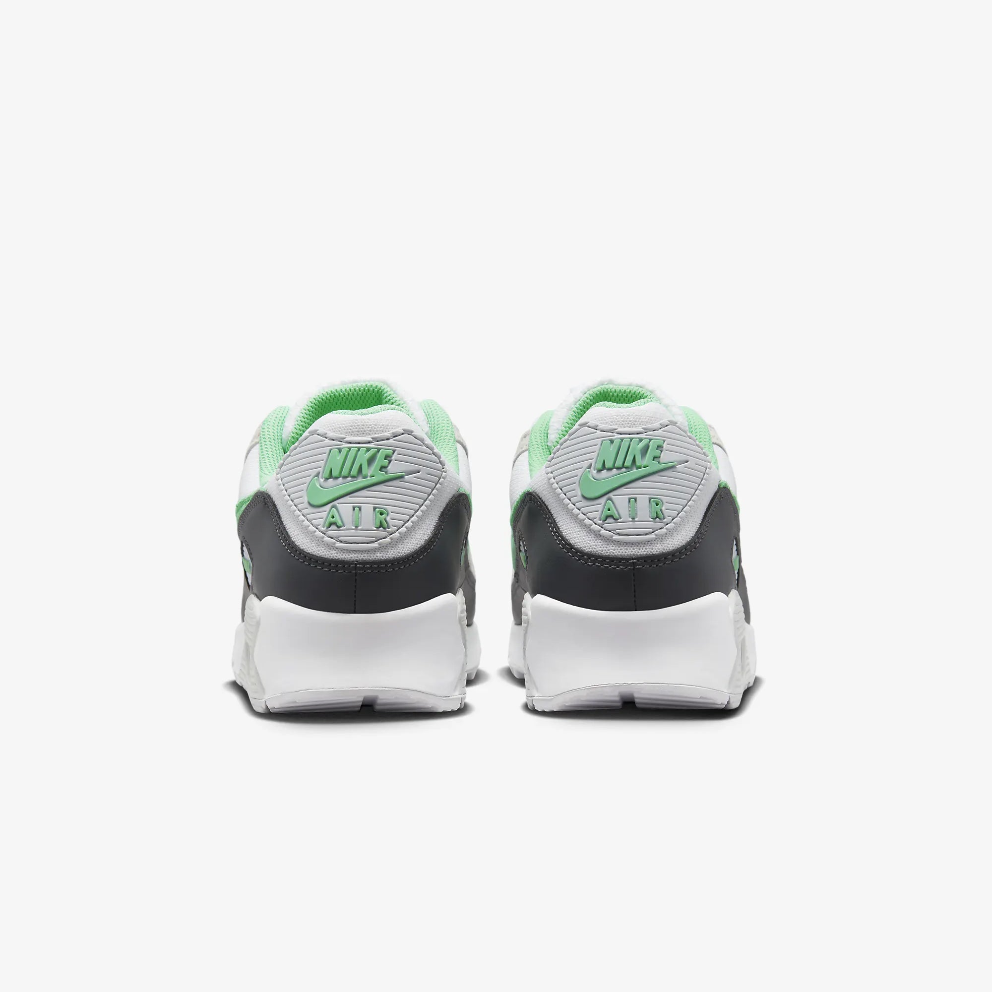 Nike | AIR MAX 90 { WHITE/SPRING GREEN-ANTHRACITE - view 2