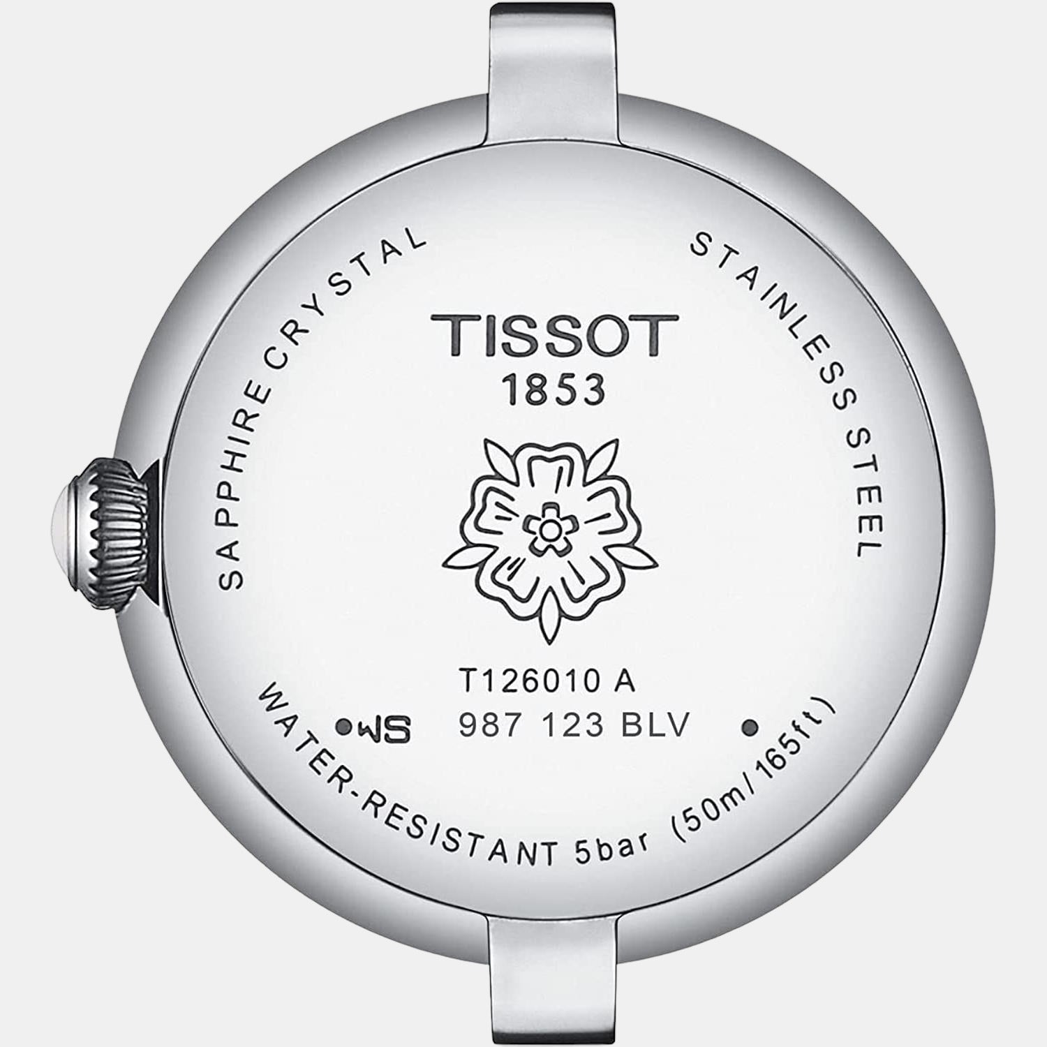 Tissot Bellissima Women Analog Leather Watch T1260101601300 - view 3